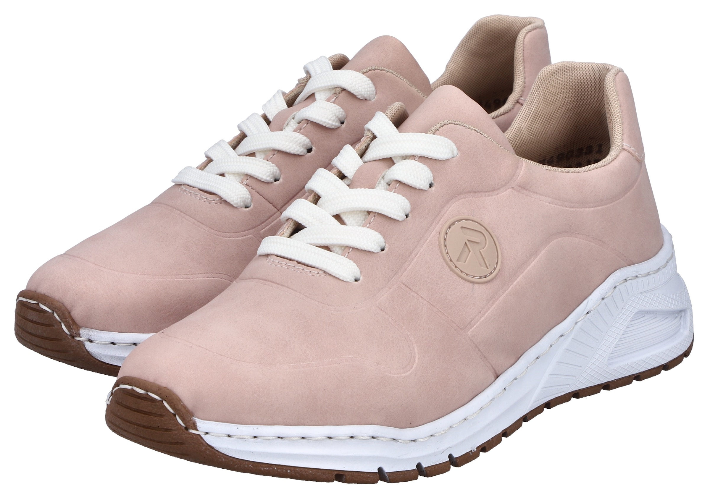Rieker Sneakers  avec semelle intérieure MemoSoft, chaussure de loisir, chaussure basse, chaussure à lacets