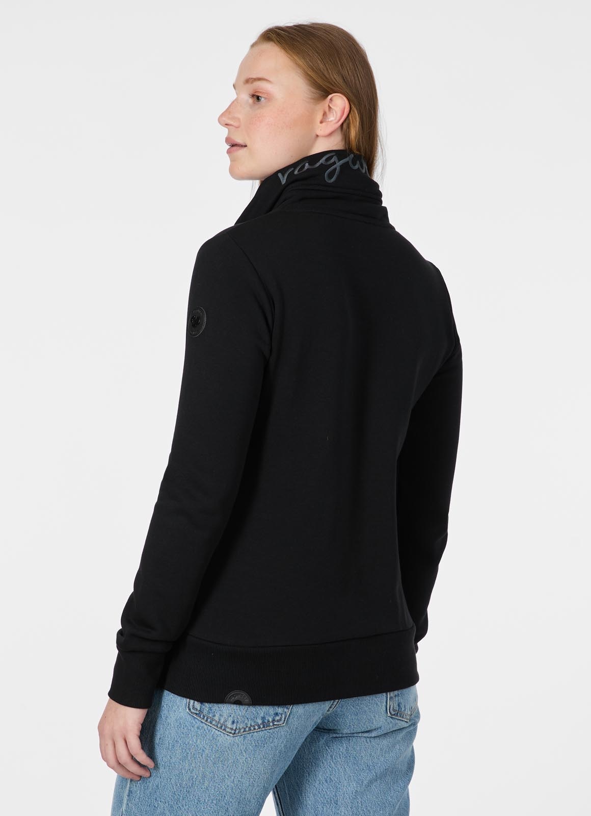Ragwear Veste sweat »RONETTE A« Baumwollmischung mit Marken-Stickerei