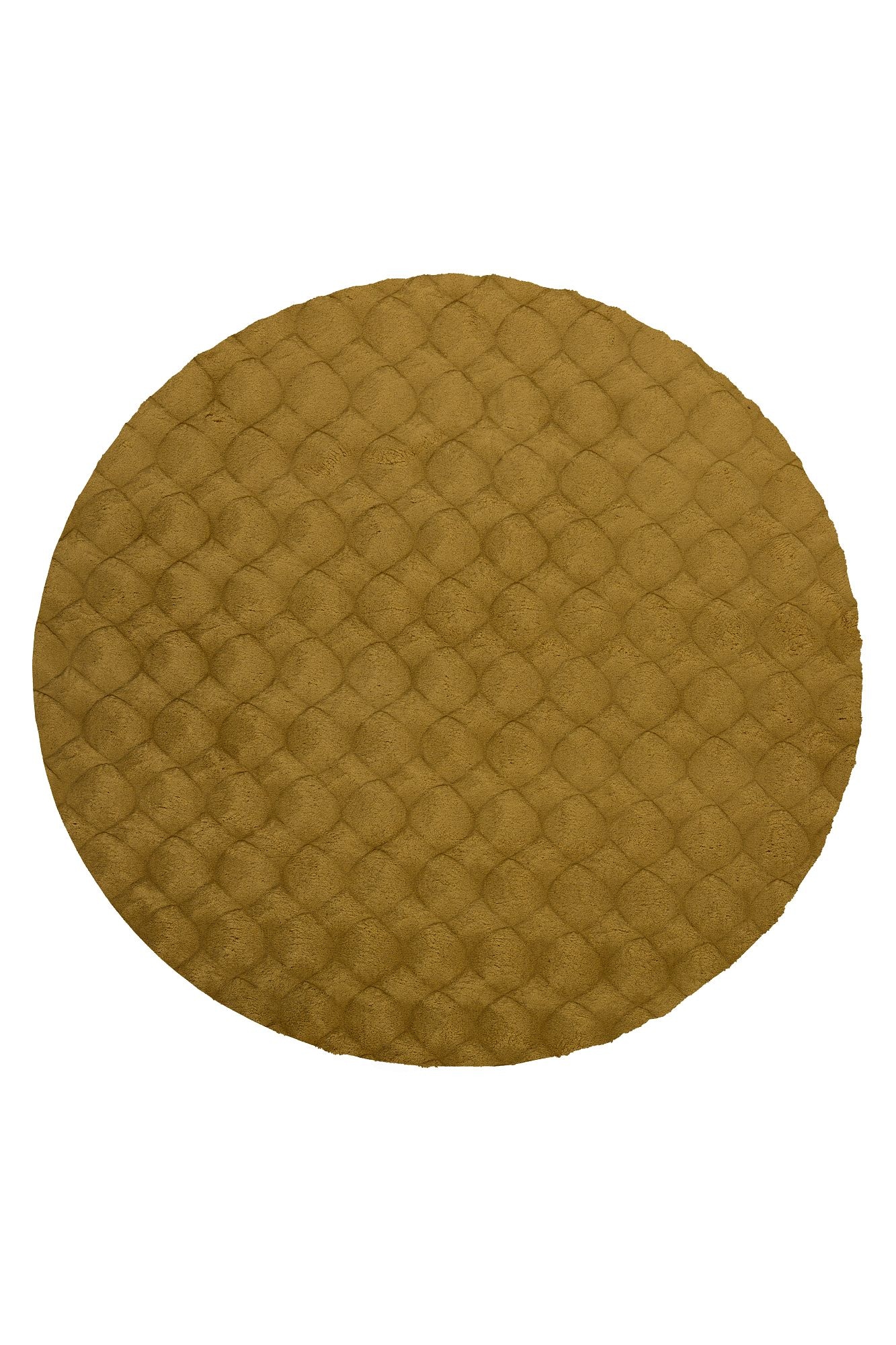 Obsession Tapis »Diamond Cut 800« Rond 30 mm Höhe Couleurs unies, effet haut-bas, doux et moelleux