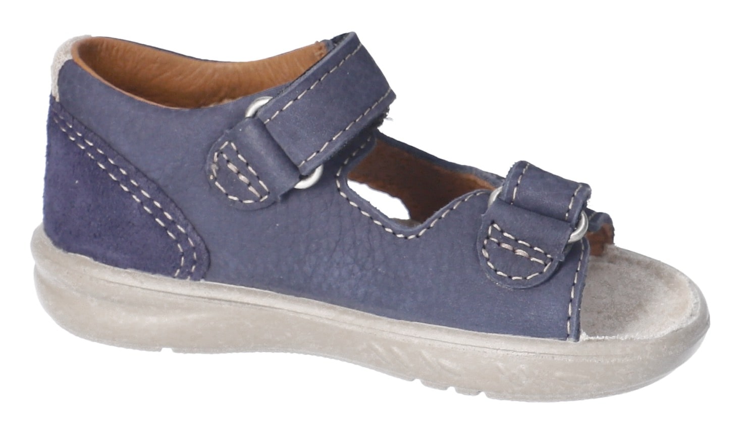 PEPINO by RICOSTA Lauflernschuh »Claas WMS: mittel«  Sandale mit Klett, WMS-System, Leder, Grössenschablone zum Download