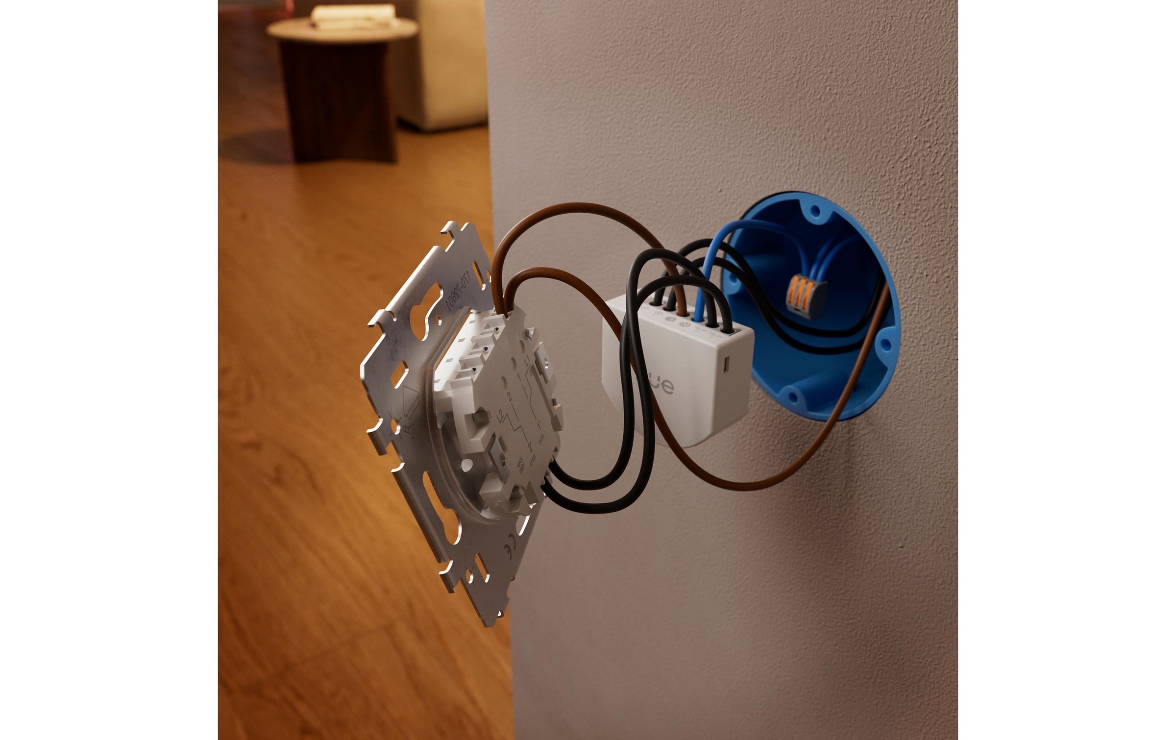 Philips Hue Smart-Home-Steuerelement »Wandschaltermodul, für nicht smarte Lampen (Ein/Aus), Netzbetrieb« 2 Kanal/2C (6A / 400W LED / 1.380W Halogen), App‑ & Sprachsteuerung