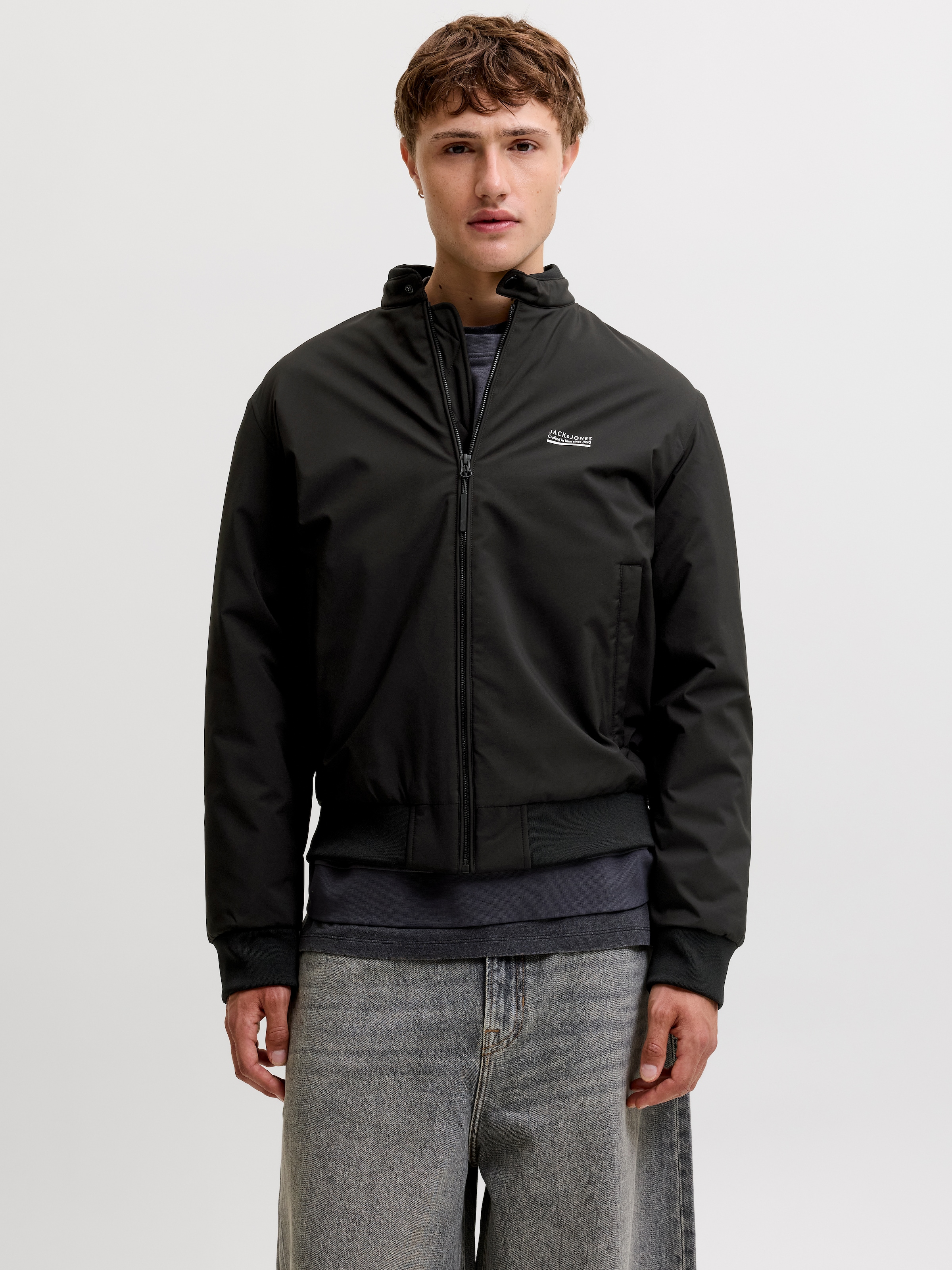 Jack & Jones Blouson »JJEBROOKLYN BOMBER SN« Kunstfaser, regular fit