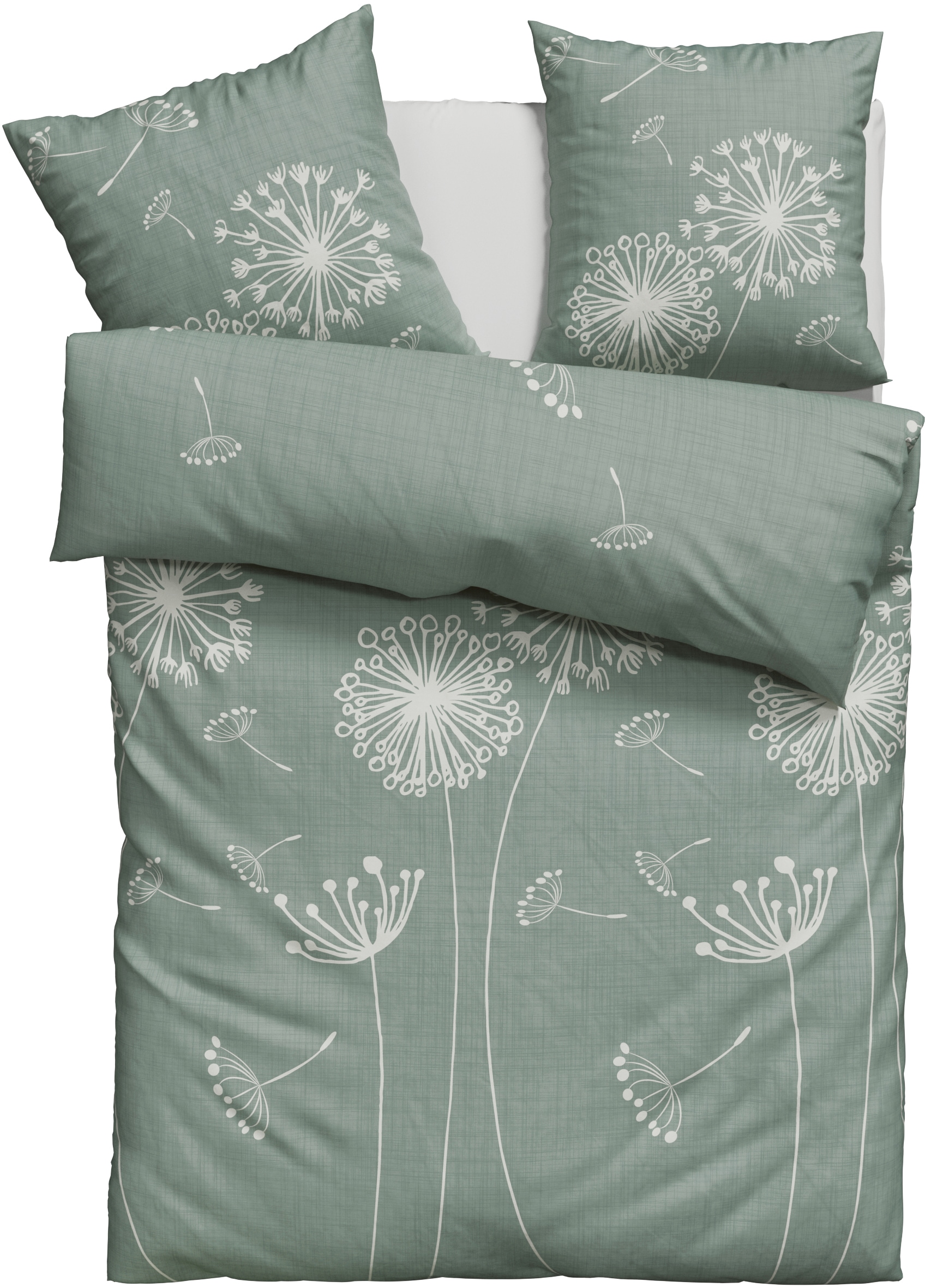 Home affaire Bettwäsche »Soucy« 2 tlg. ab Gr. 135x200, 100% Baumwolle, Renforcé & PREMIUM Satin (TC300)
