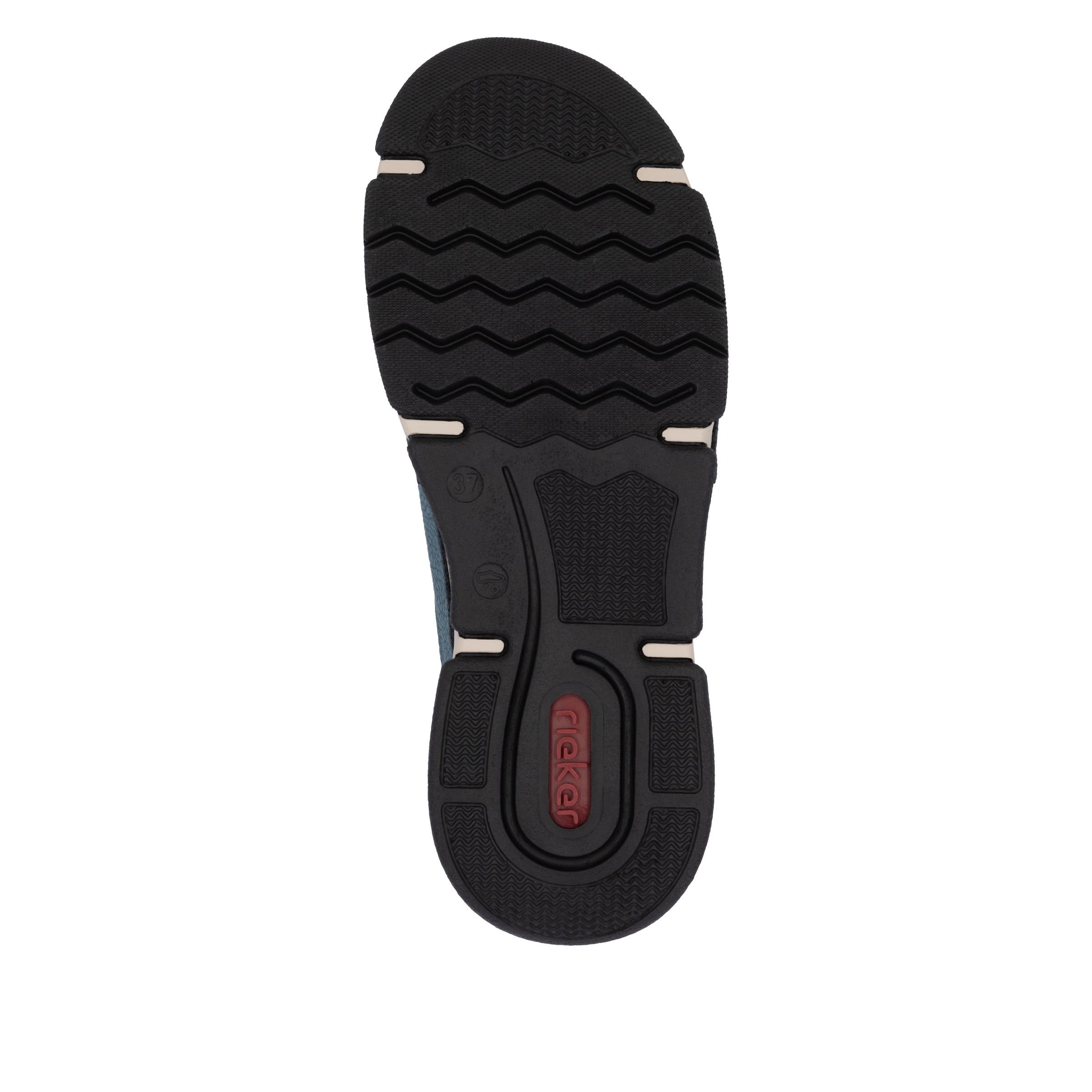 Rieker Baskets slip-on  chaussure à enfiler, chaussure basse, sneaker décontracté, élastique, fermeture rapide