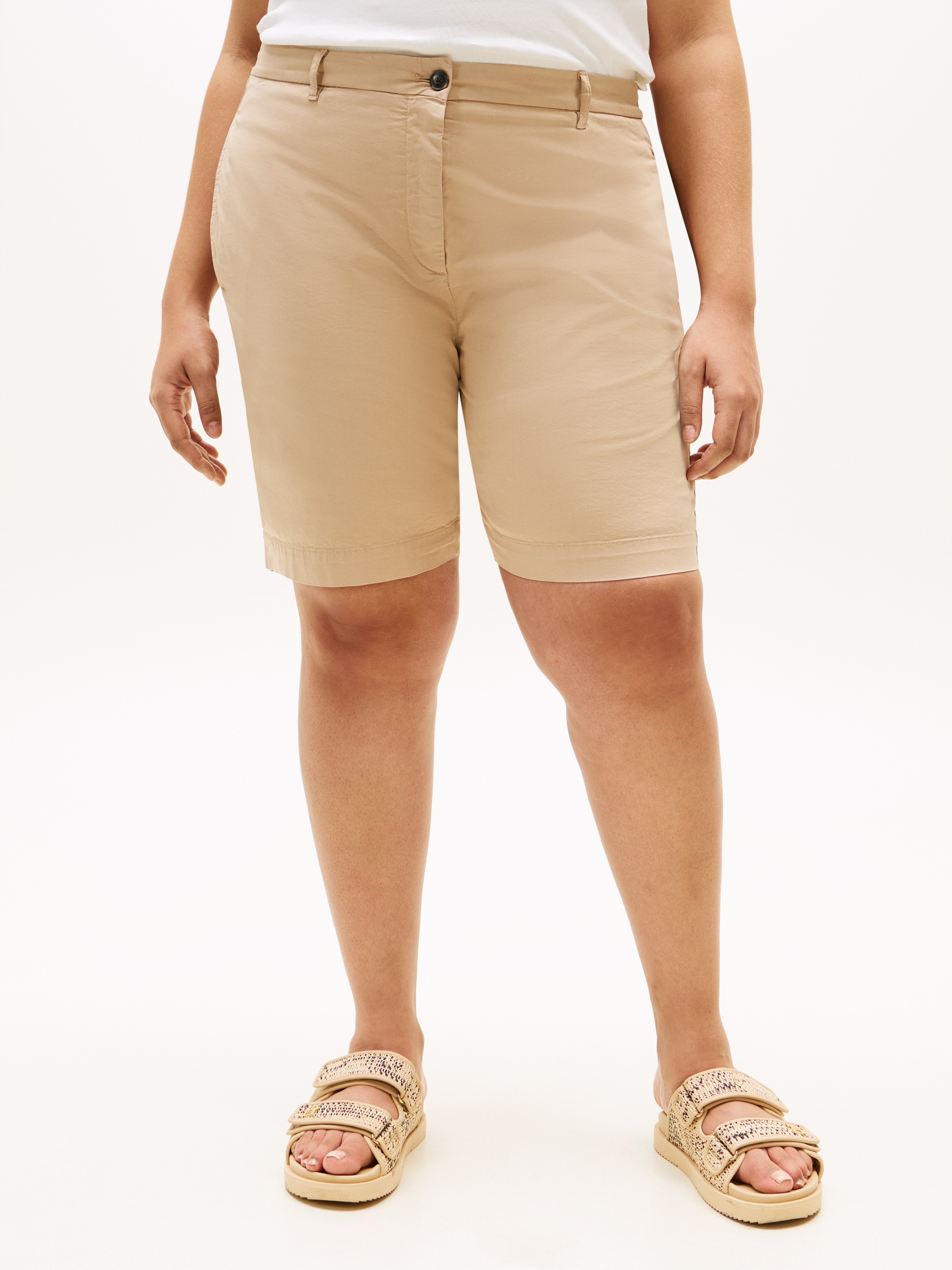 Tommy Hilfiger Curve Chinoshorts »CRV CO GMD BLEND CHINO SHORT«  in grossen Grössen