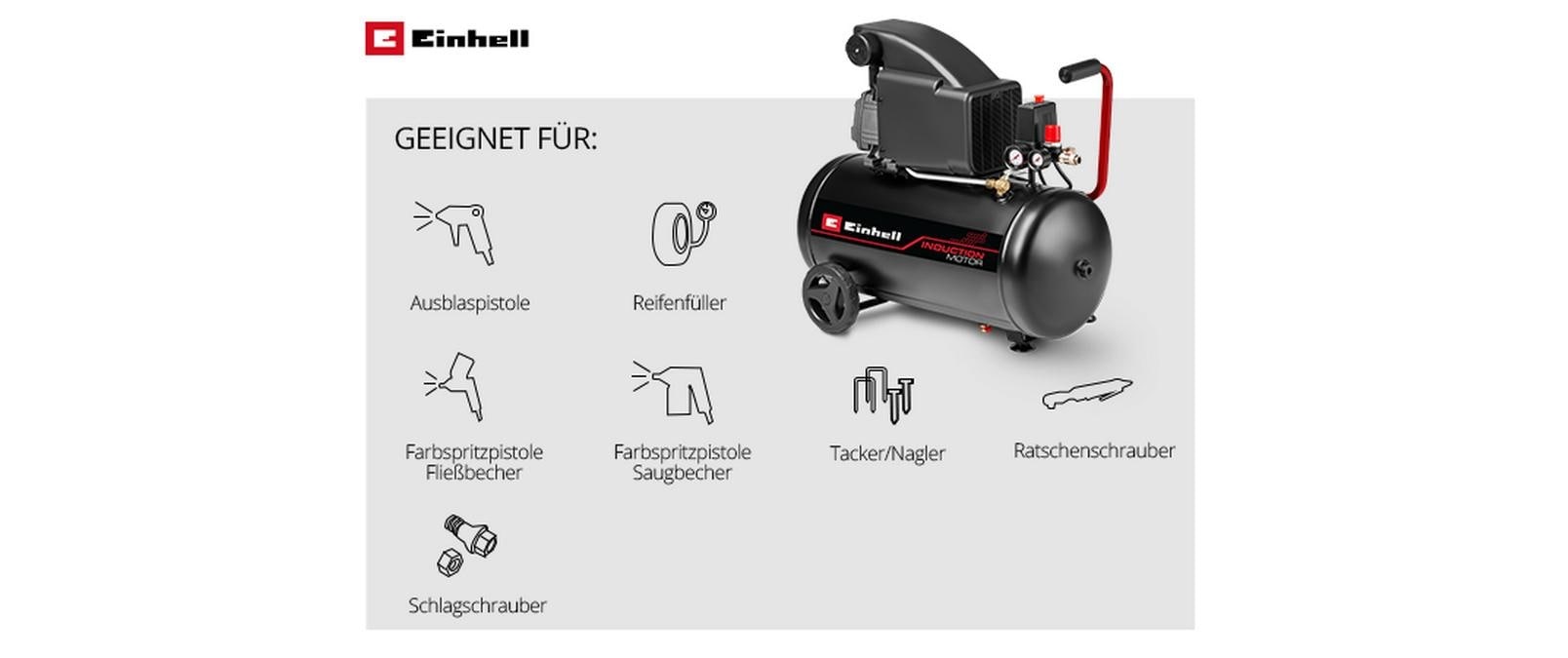 Einhell Kompressor »TC-AC 190/24/8 I OF«