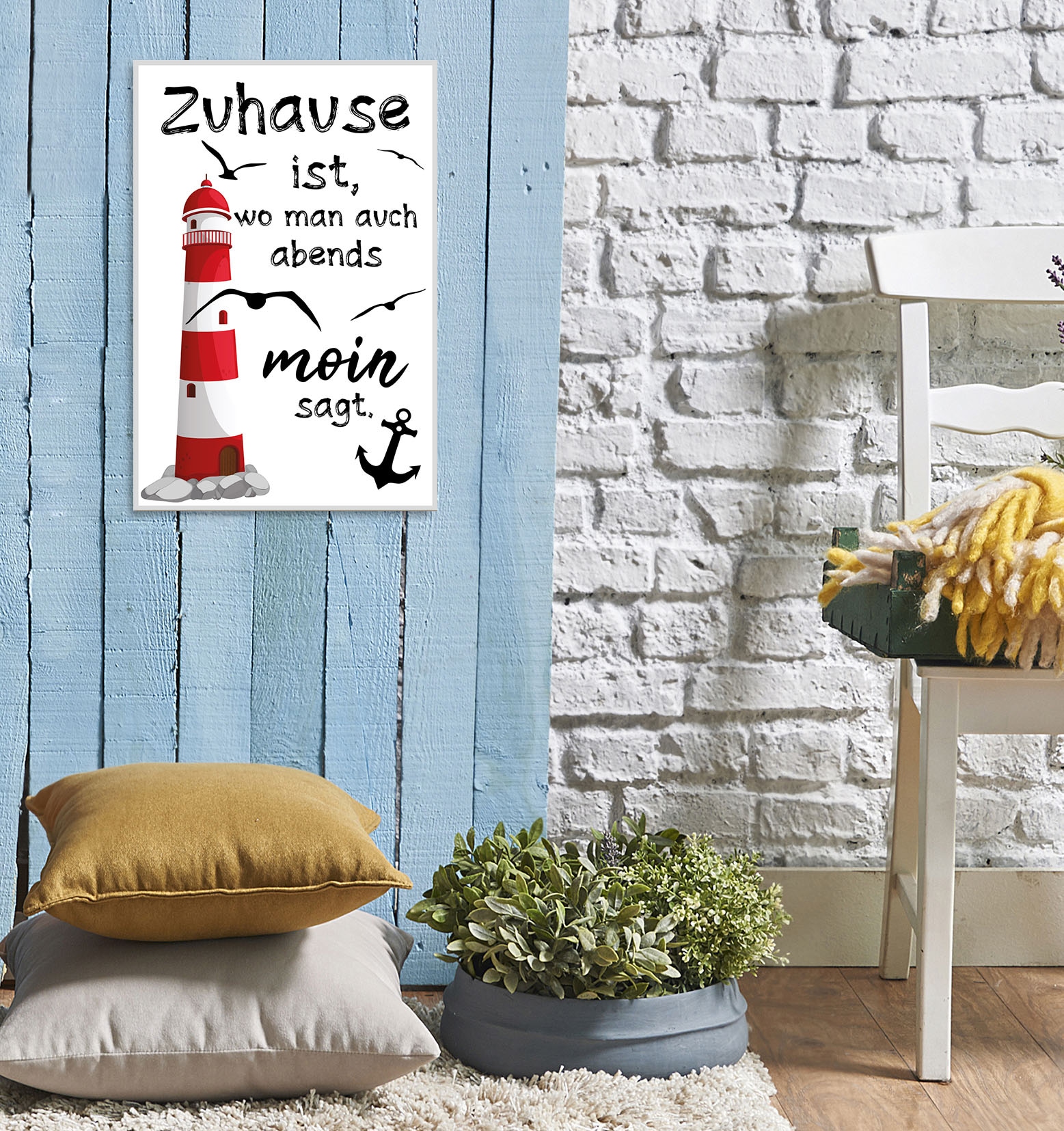 queence Tableau métallique »Zuhause« 1 cuis tlg.