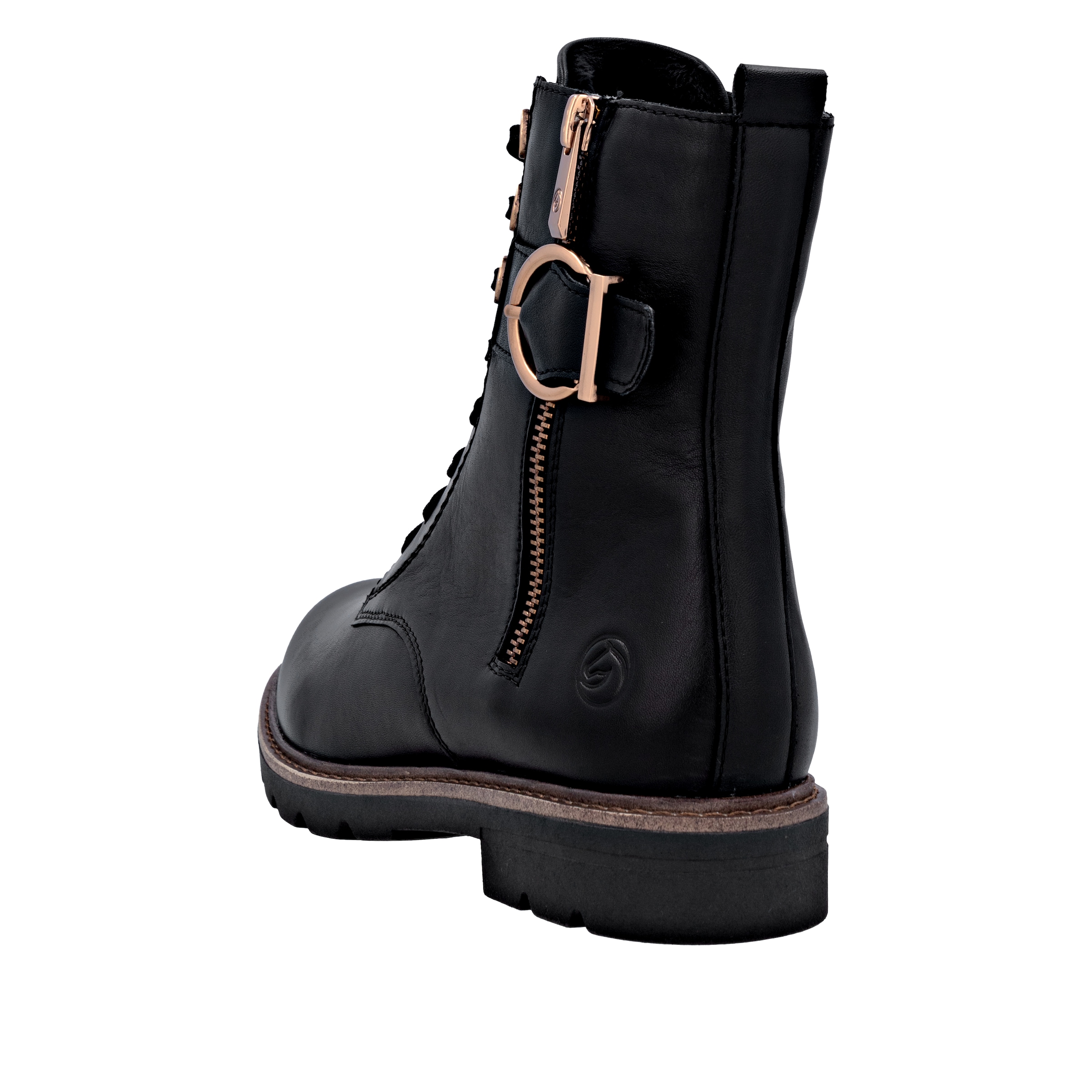 Remonte Schnürstiefelette  Schnürboots, Casual-Stiefelette, Blockabsatz, mit grosser Zierschliesse