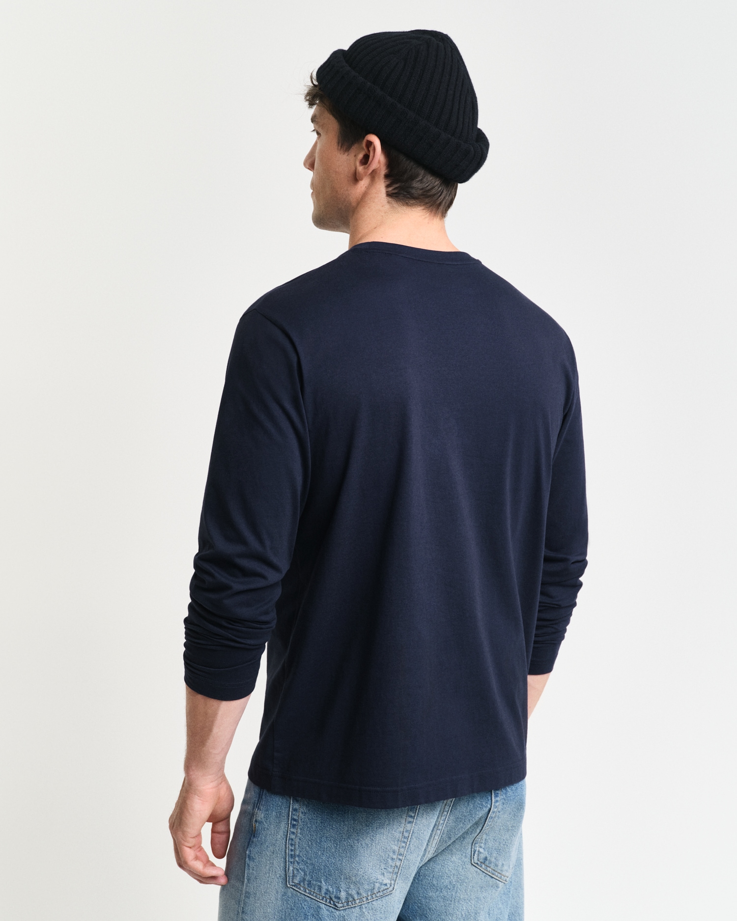 Gant T-shirt à manches longues »REG SHIELD LS T-SHIRT« avec broderie du logo sur la poitrine