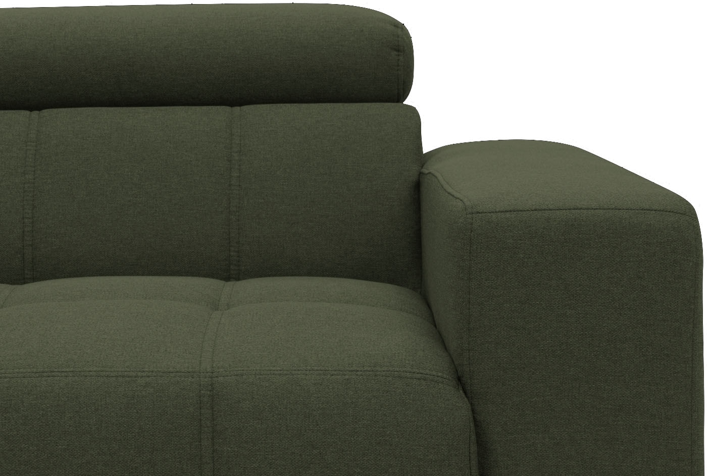 DOMO collection 2-places »Trento, mit Kufenfuss oder Einzelfuss« wahlweise mit Kopfteilverstellung und in zwei  Grössen erhältlich