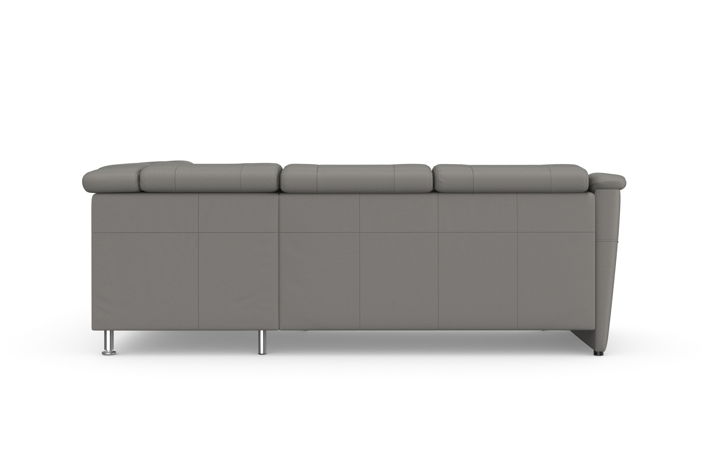 sit&more Canapé d'angle »Freetown L-Form« inklusive Kopfteilverstellung und komfortablem Federkern