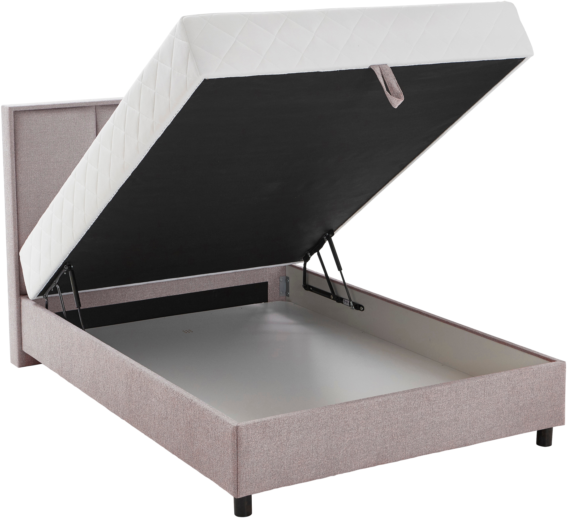 ATLANTIC home collection Boxbett »ARLA« mit Taschen-Federkernmatratze und Bettkasten