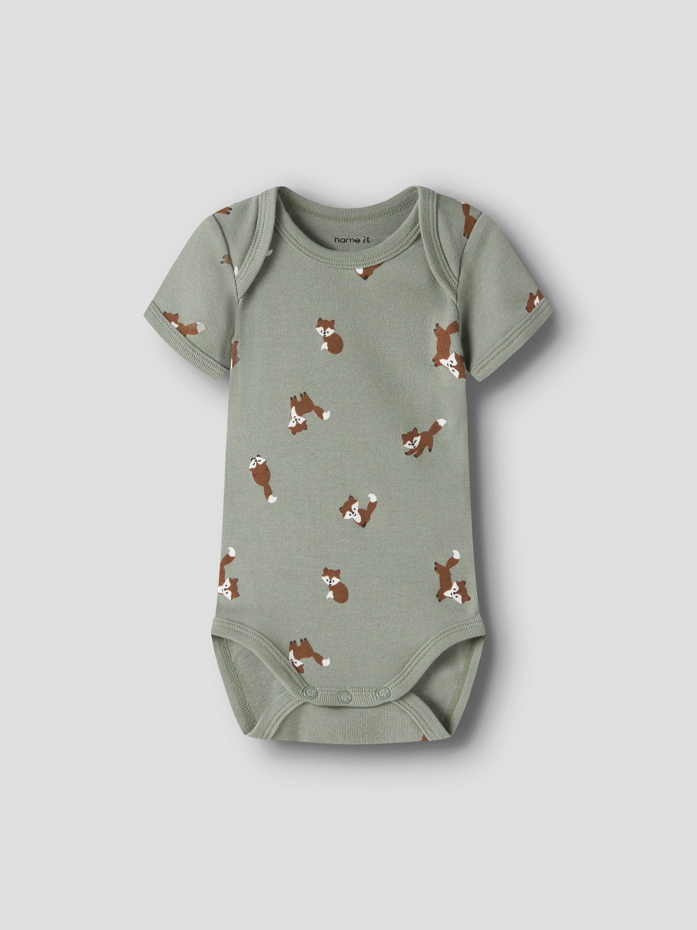 Name It Body à manches courtes »NBMBODY 3P SS FOX NOOS« Packung, 3 pièces