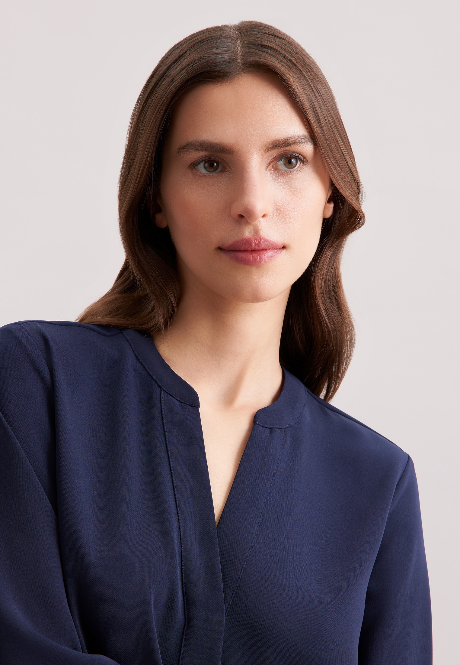 seidensticker Blouse classique »Schwarze Rose« Tunika Uni