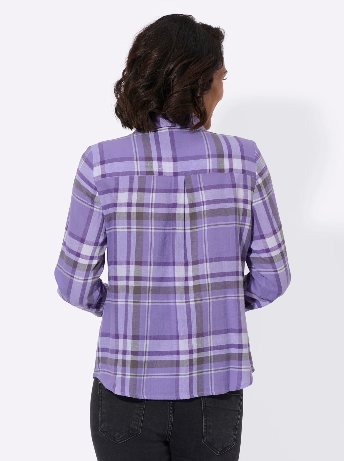 Casual Looks Blouse à carreaux