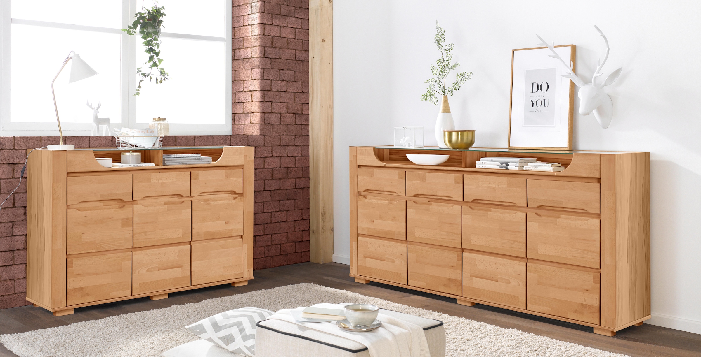 GOODproduct Sideboard »Denis« Breite 200 cm