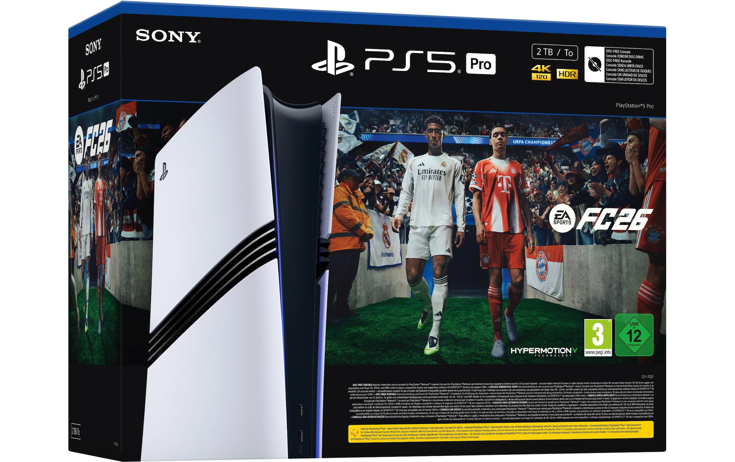 Sony Konsolen-Set »PlayStation 5 Pro 2TB – EA SPORTS FC 26 Bundle« 2 TB