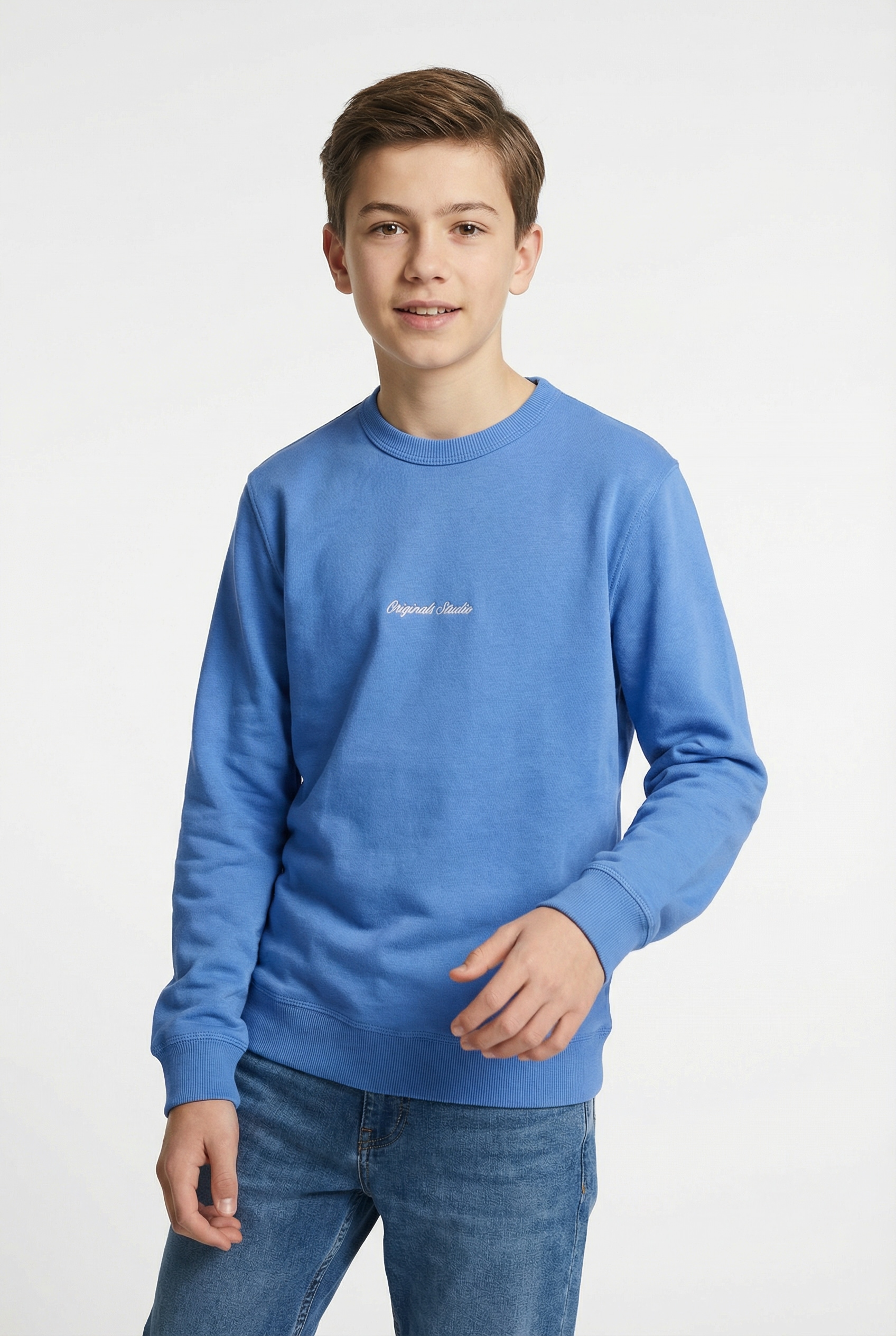 Jack & Jones Junior Sweatshirt »JORNORREBRO EMB SWEAT CREW NOOS JNR«
