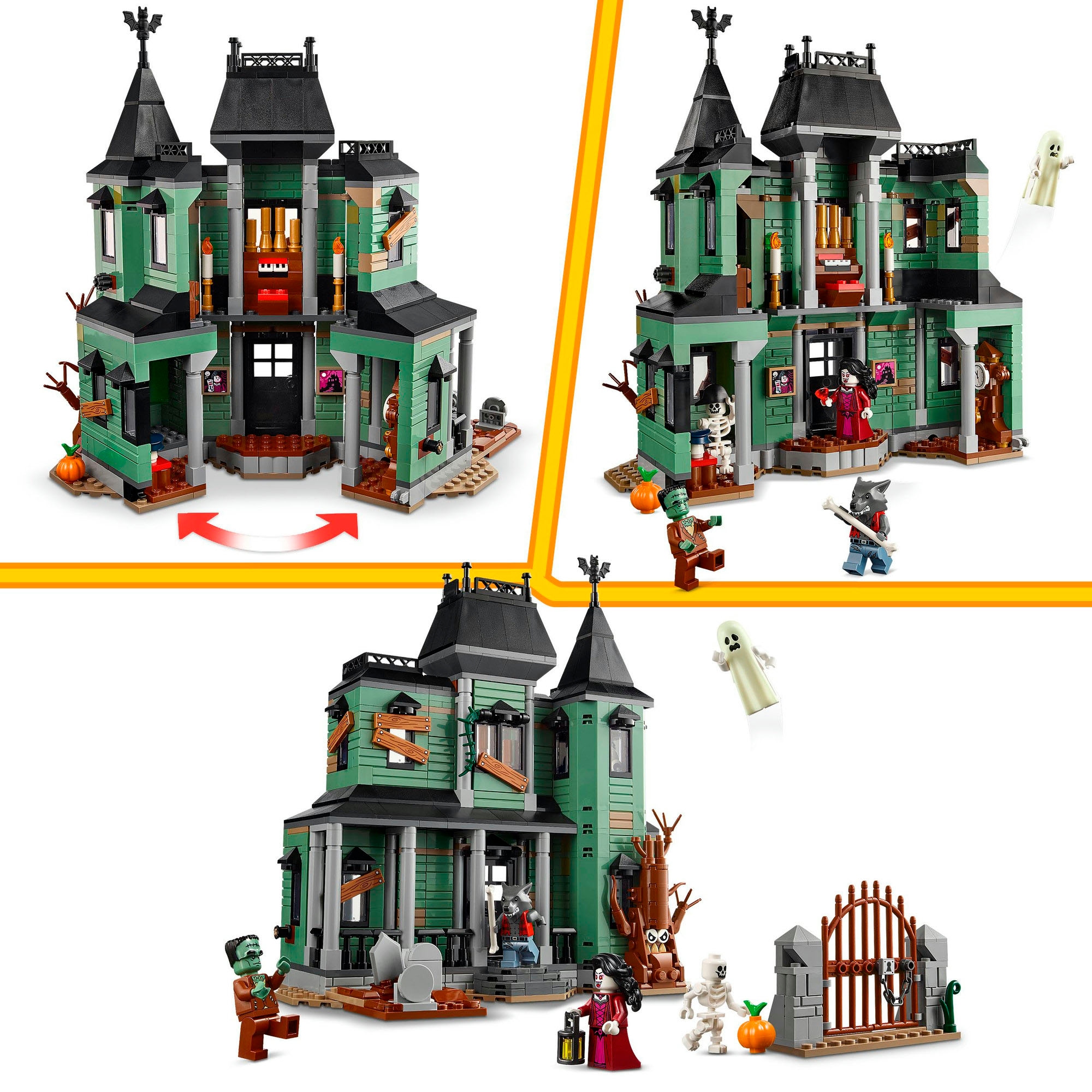 LEGO® Pions de construction »Geisterhaus (31167), LEGO LEGO Creator« Made in Europe