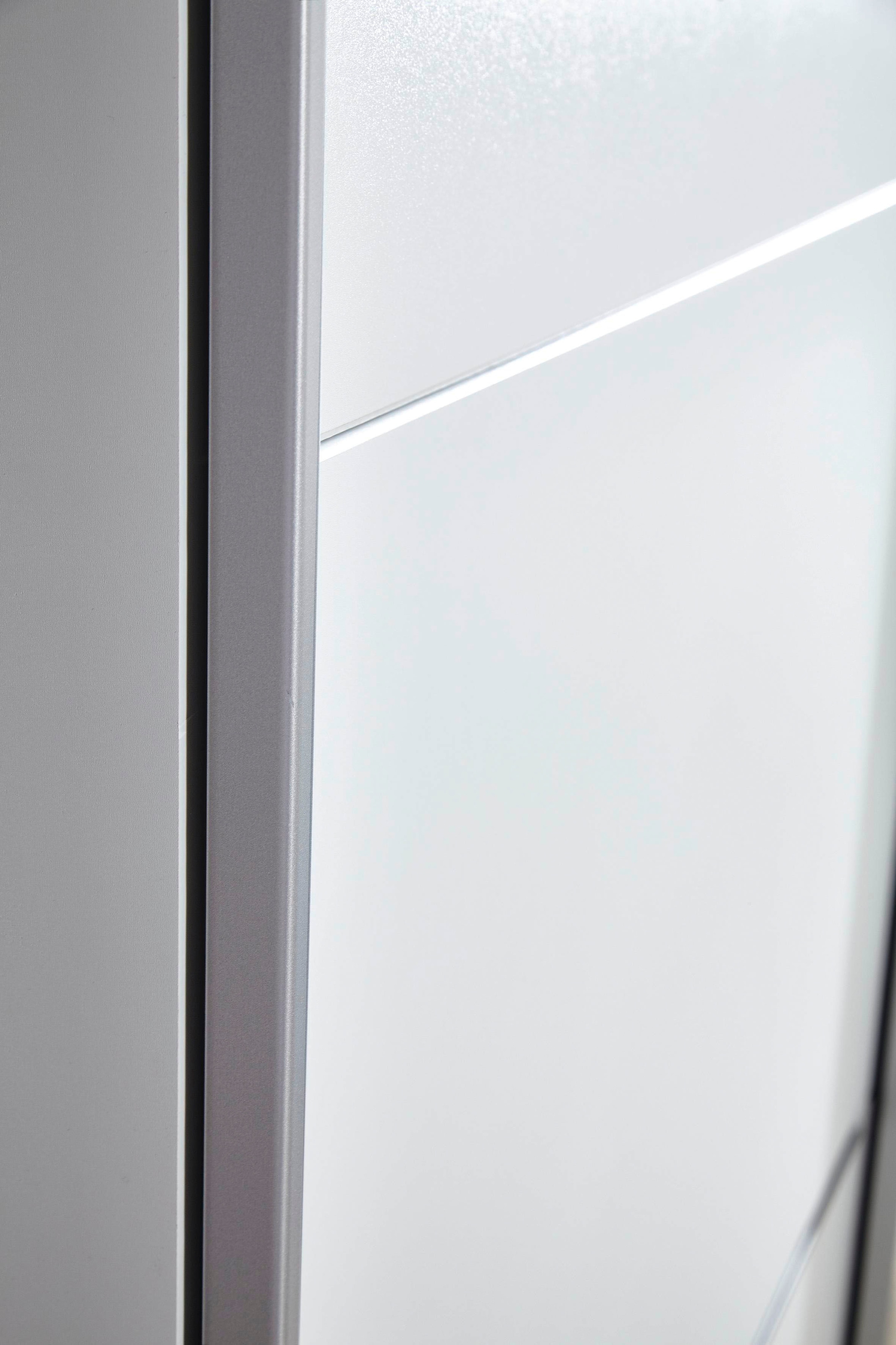 GOODproduct Schwebetürenschrank »PAULLY Schlafzimmerschrank Garderobe  Preiskracher« Kleiderschrank Breite 131 cm Bestseller MADE IN GERMANY