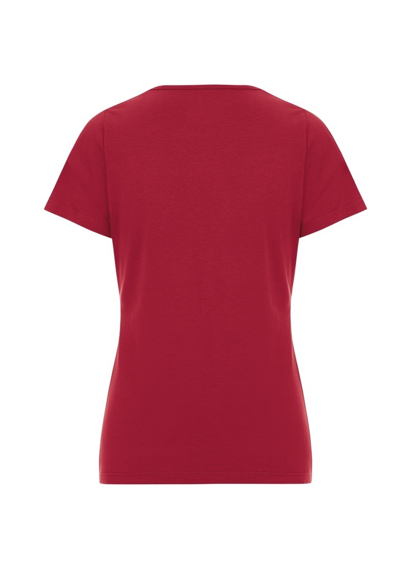 Trigema T-Shirt »TRIGEMA Damen T Shirt aus Biobaumwolle« 1