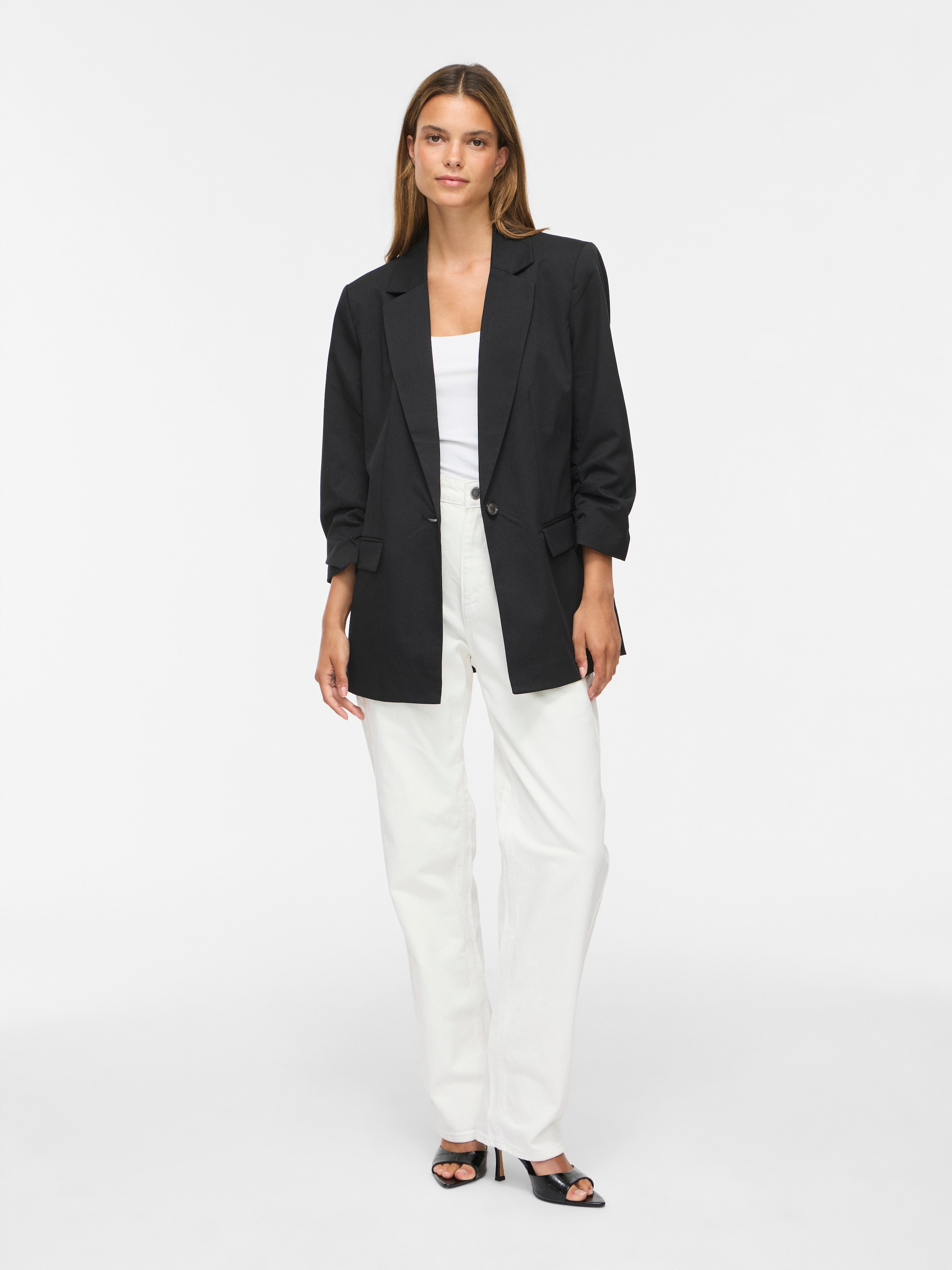 Vila Blazer long »VITILDE 3/4 BLAZER - NOOS« mélange de matériaux