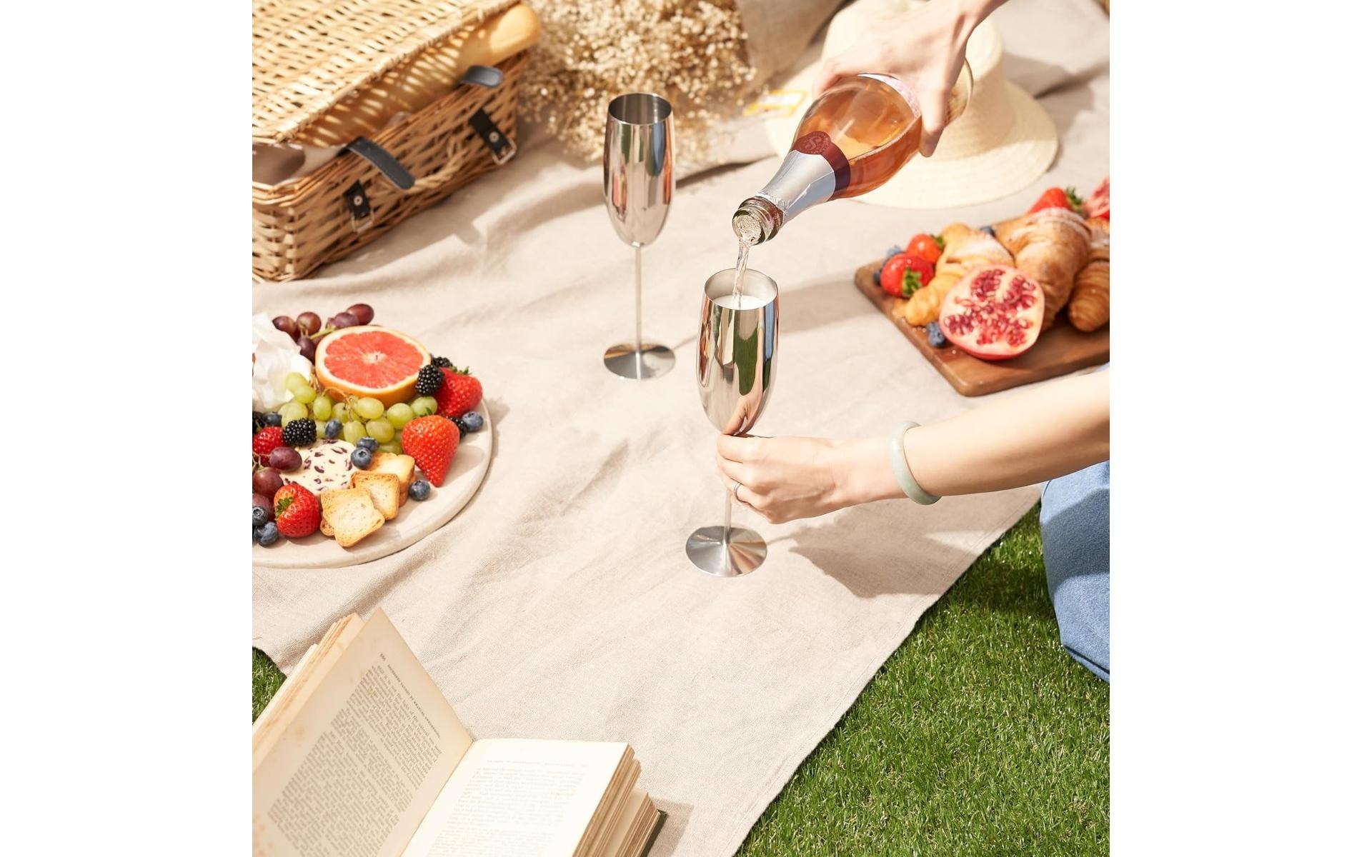   Flûte à champagne »Oak & Steel 285 ml, 2 Stück«