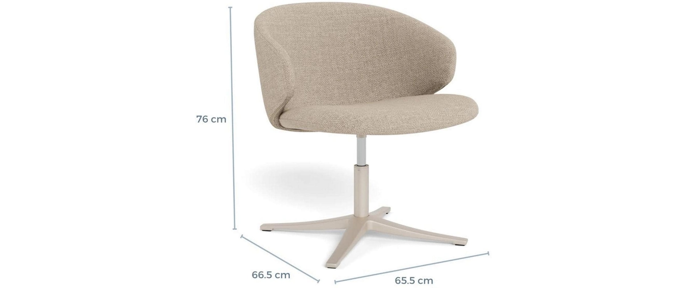 AC Design Sessel »Ella 65.5 x 68 x 71 cm«