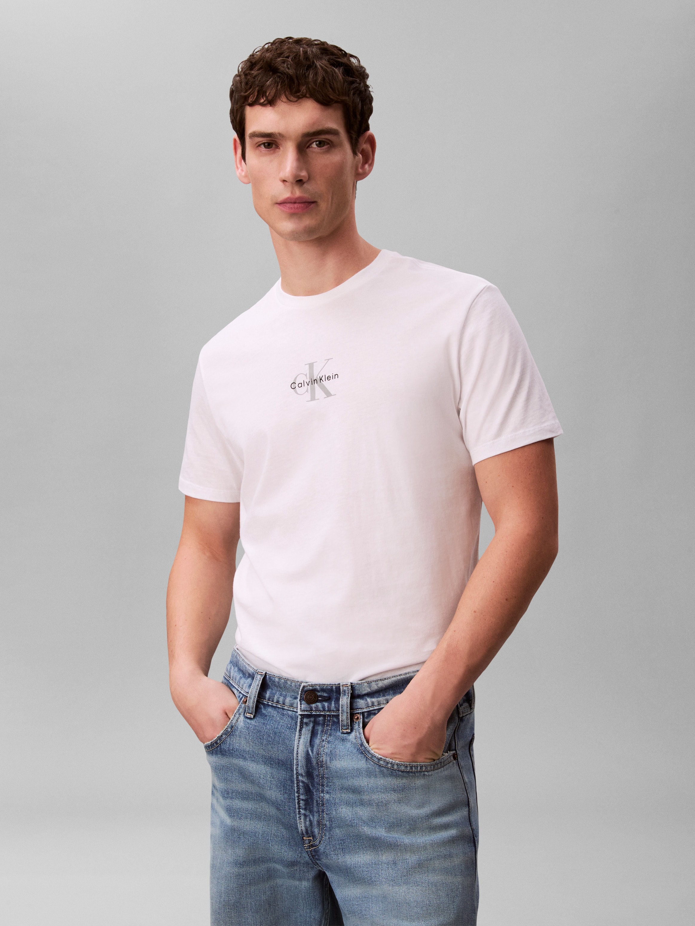 Calvin Klein Jeans T-shirt coupe régulière avec col rond