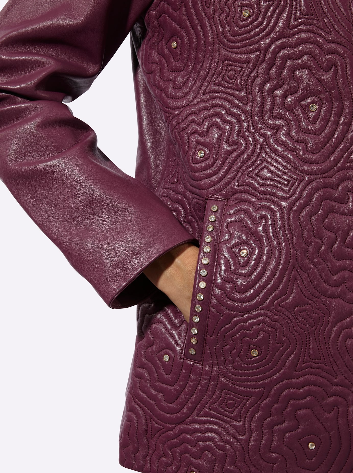 Mainpol Veste en cuir