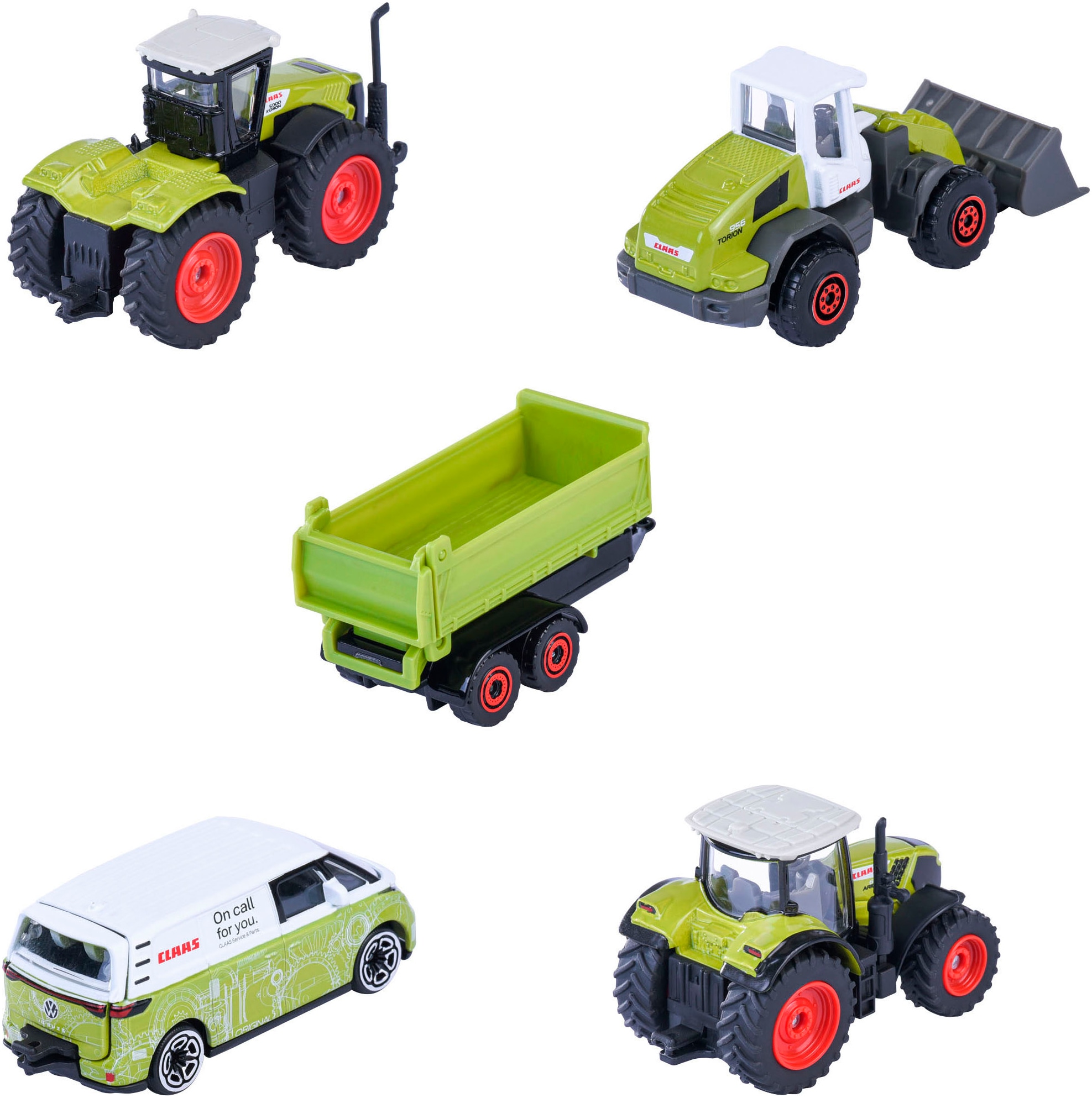 majORETTE Tracteur jouet »Claas Farm 5 Pieces Giftpack«