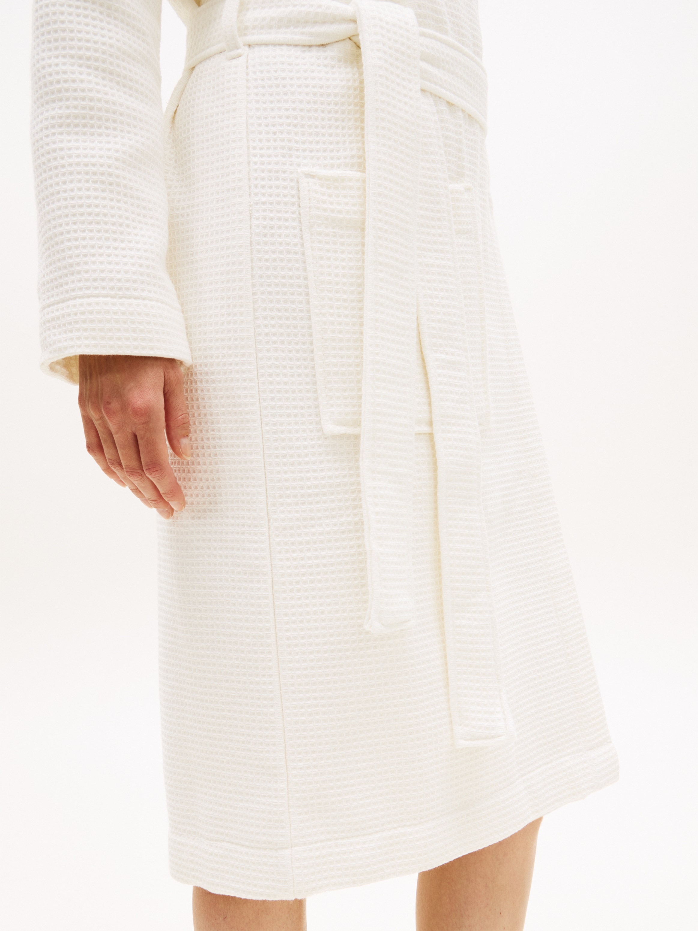 Tommy Hilfiger Underwear Bademantel mit Waffelstruktur