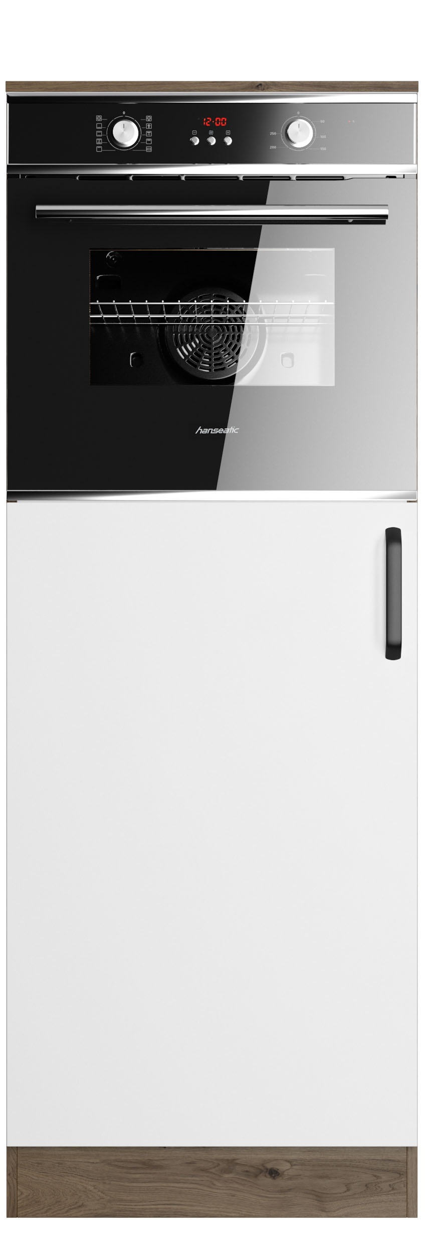 wiho Küchen Armoire d'encastrement pour four »Elba« Masse (B/H): 60/165 cm