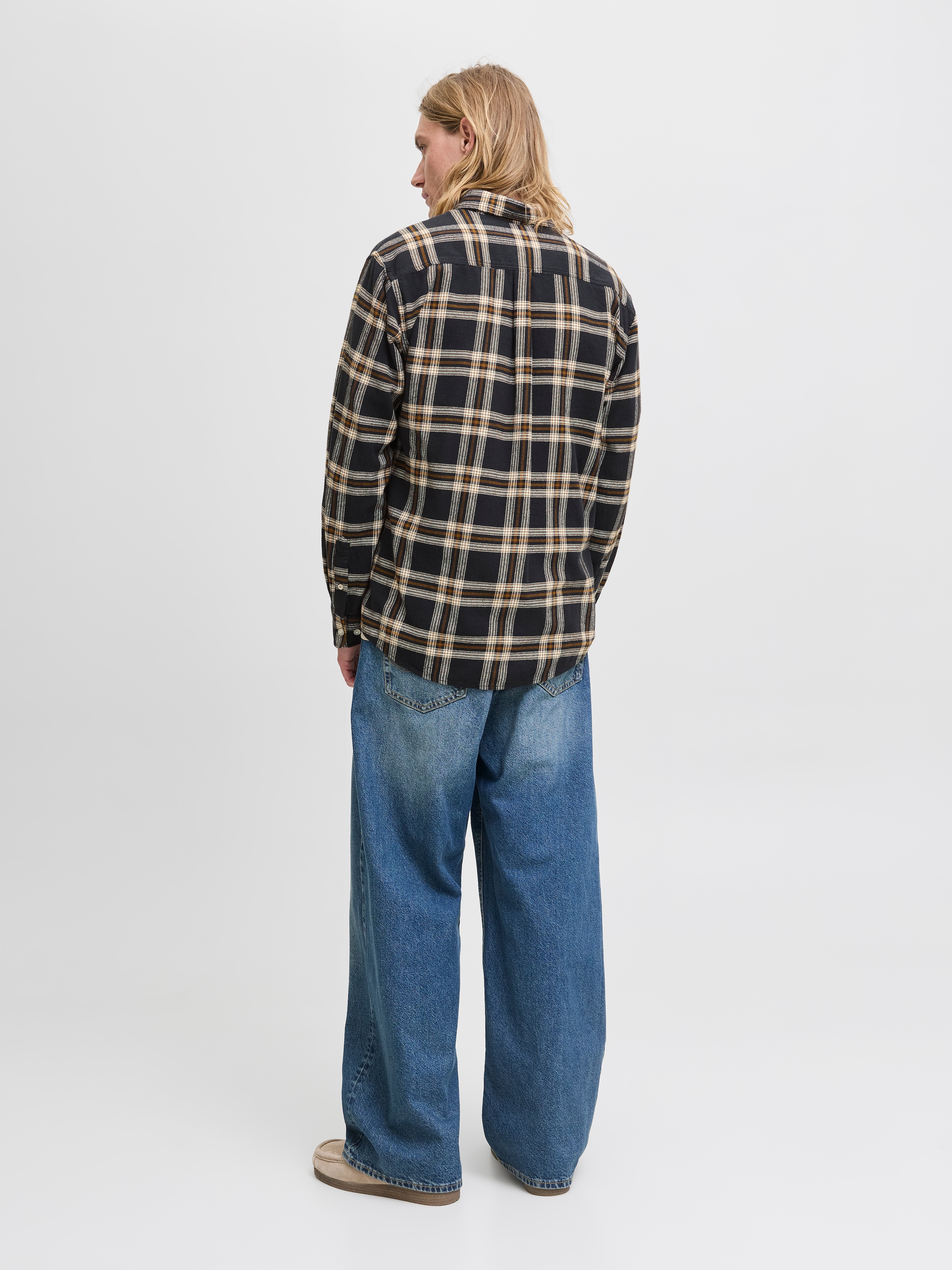 Jack & Jones Chemise à manches longues »JJECLASSIC FLANNEL CHECK SHIRT LS SN«