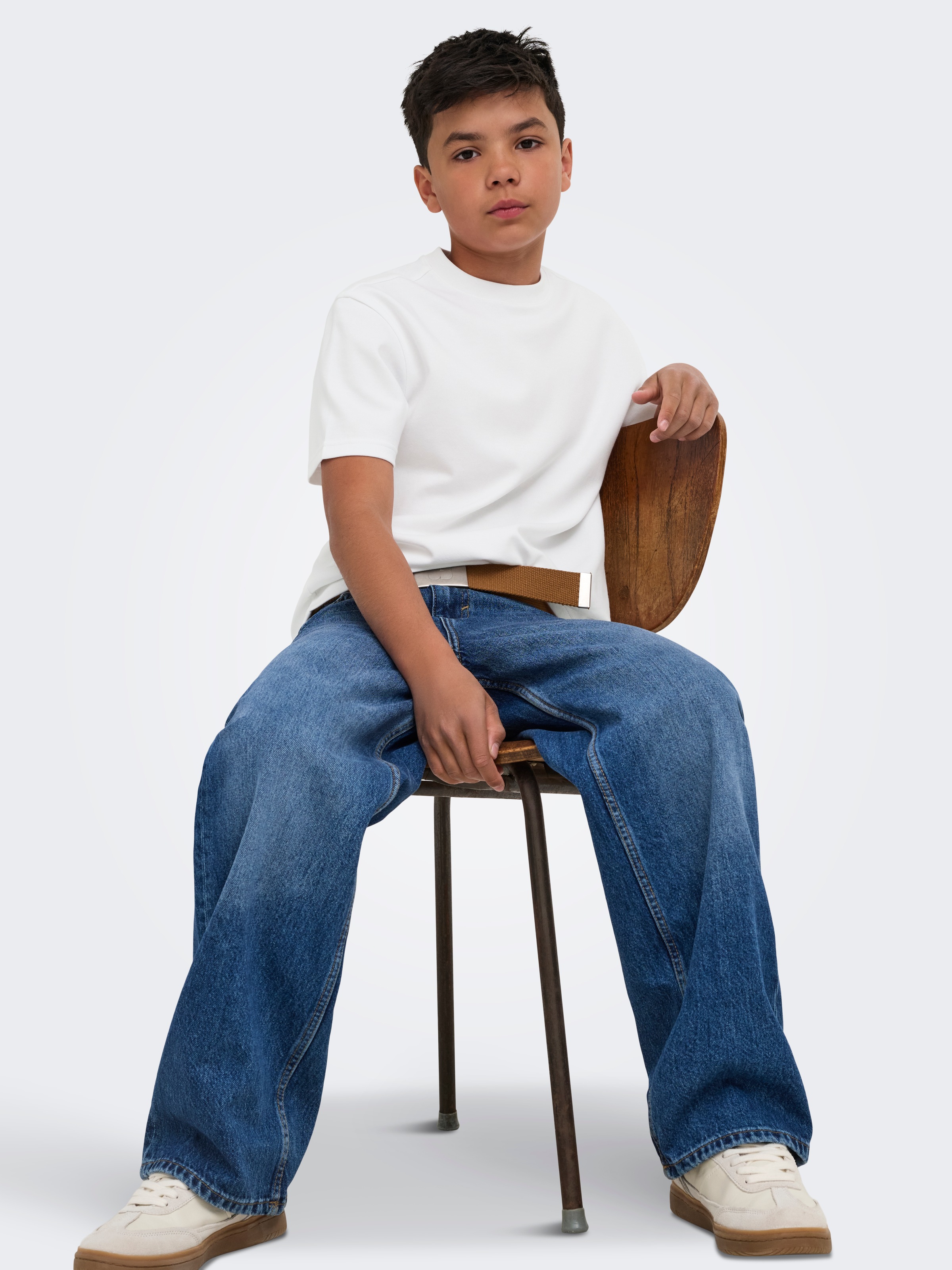 ONLY & SONS junior Rundhalsshirt »OSJCASPIAN AIRFLEX BOXY SS TEE JRS« Baumwollmischung, regular fit