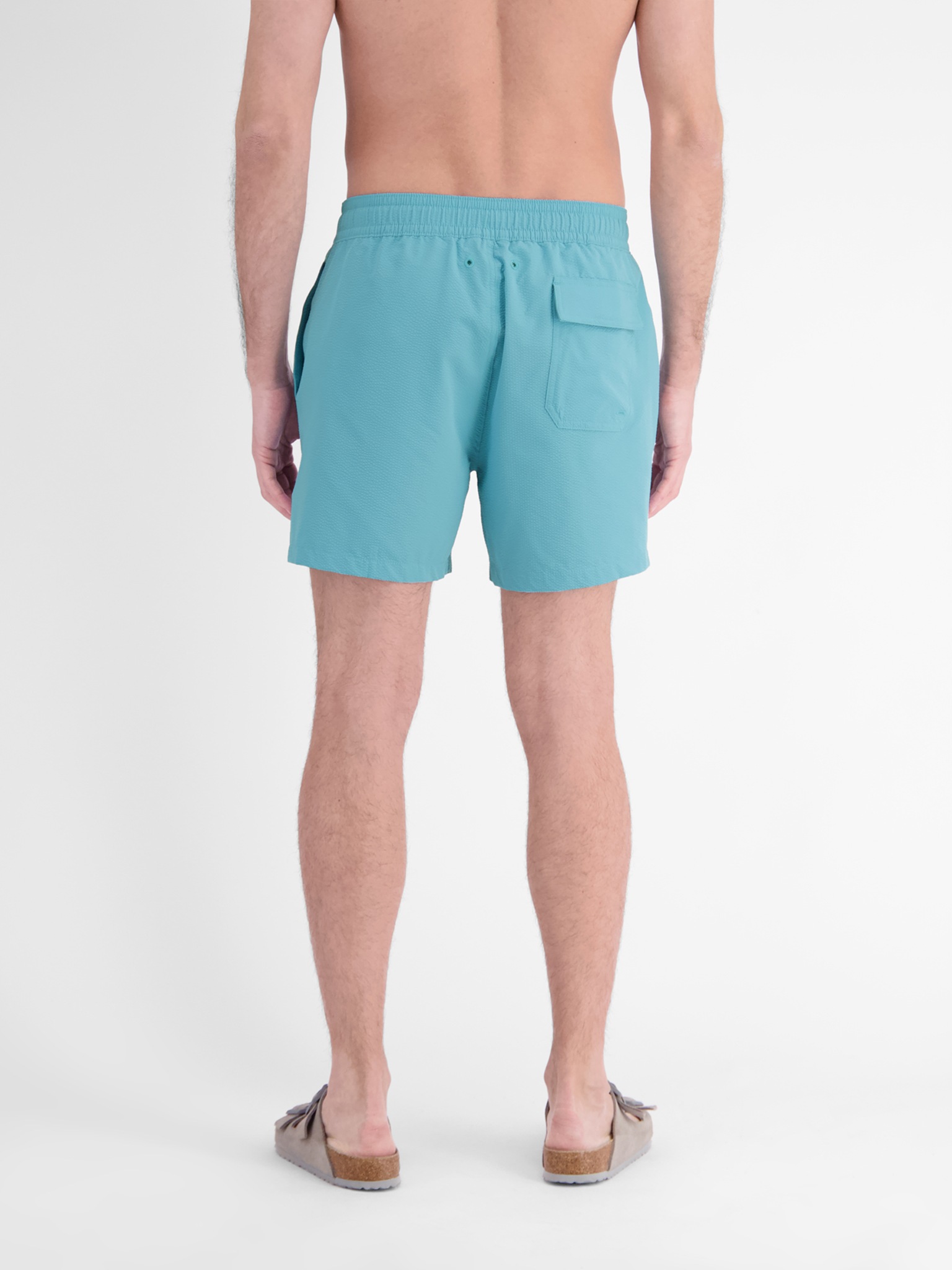 LERROS Strandshorts  aus Seersucker, mit Kordelzug