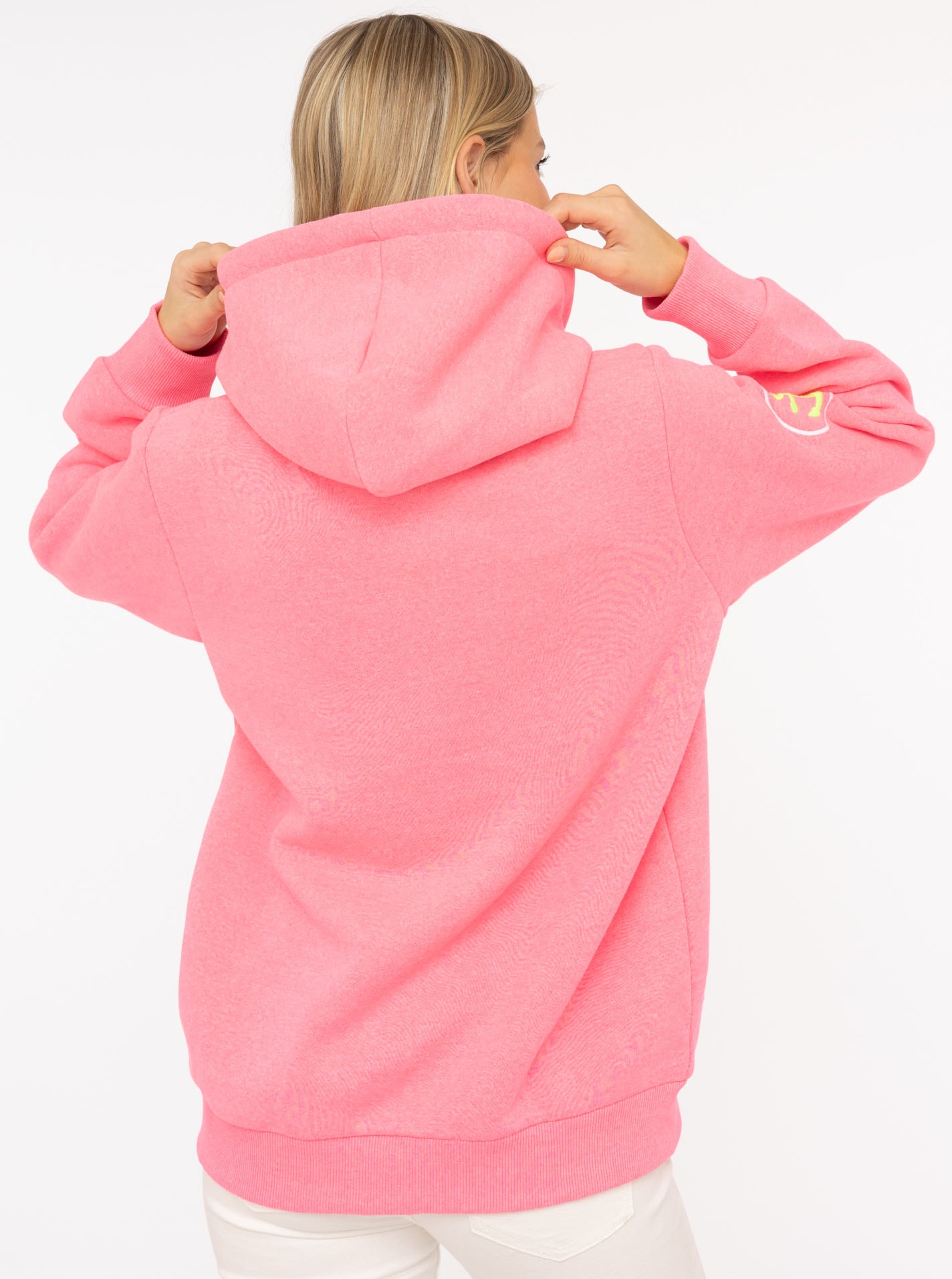 Zwillingsherz Veste sweat »"Moin Moin"« Kapuze, Langarm, Reissverschluss, modisch, maritim, Kordelzug