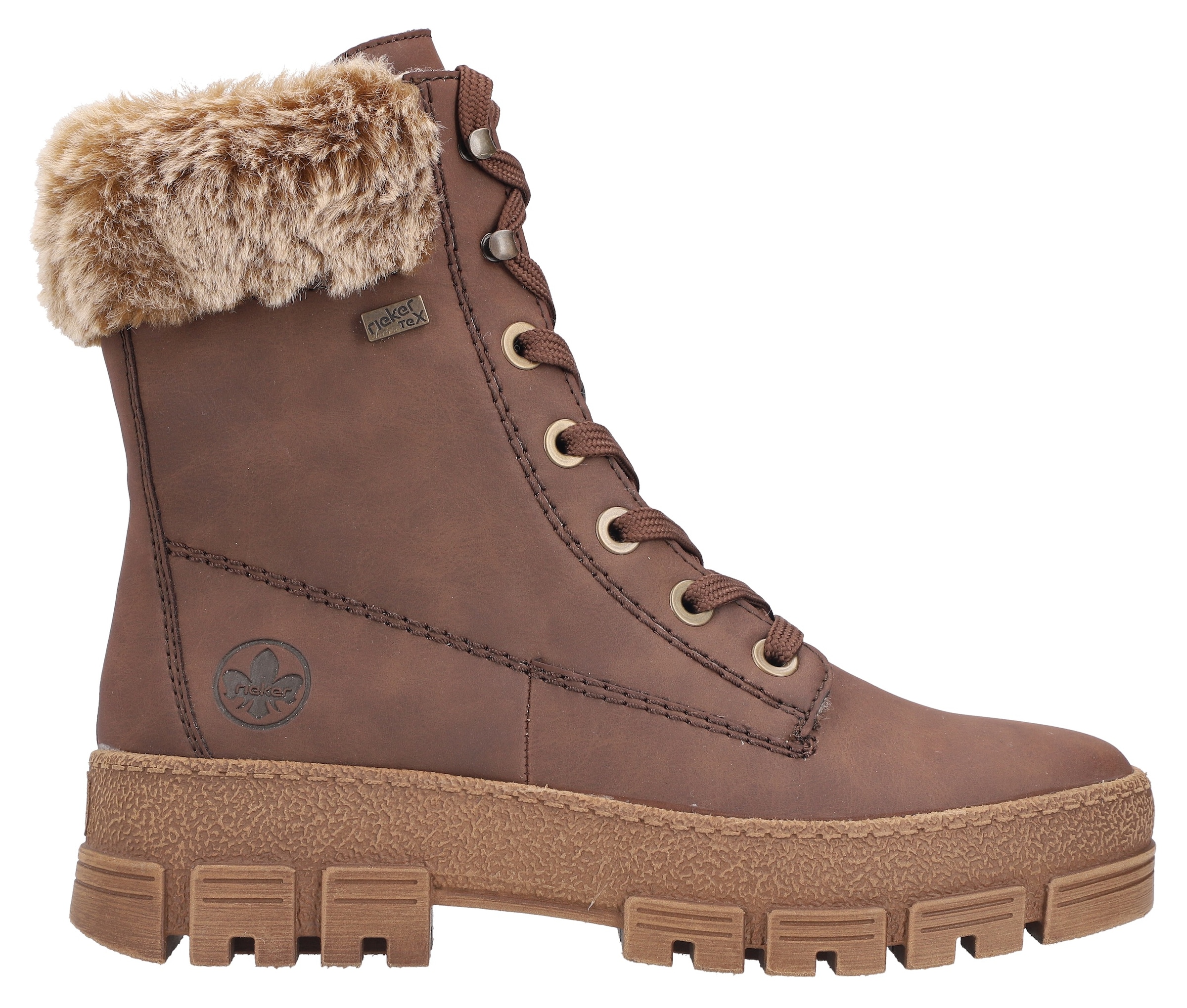 Rieker Bottes d'hiver  bottes d'hiver, boots à plateforme avec membrane imperméable riekerTEX