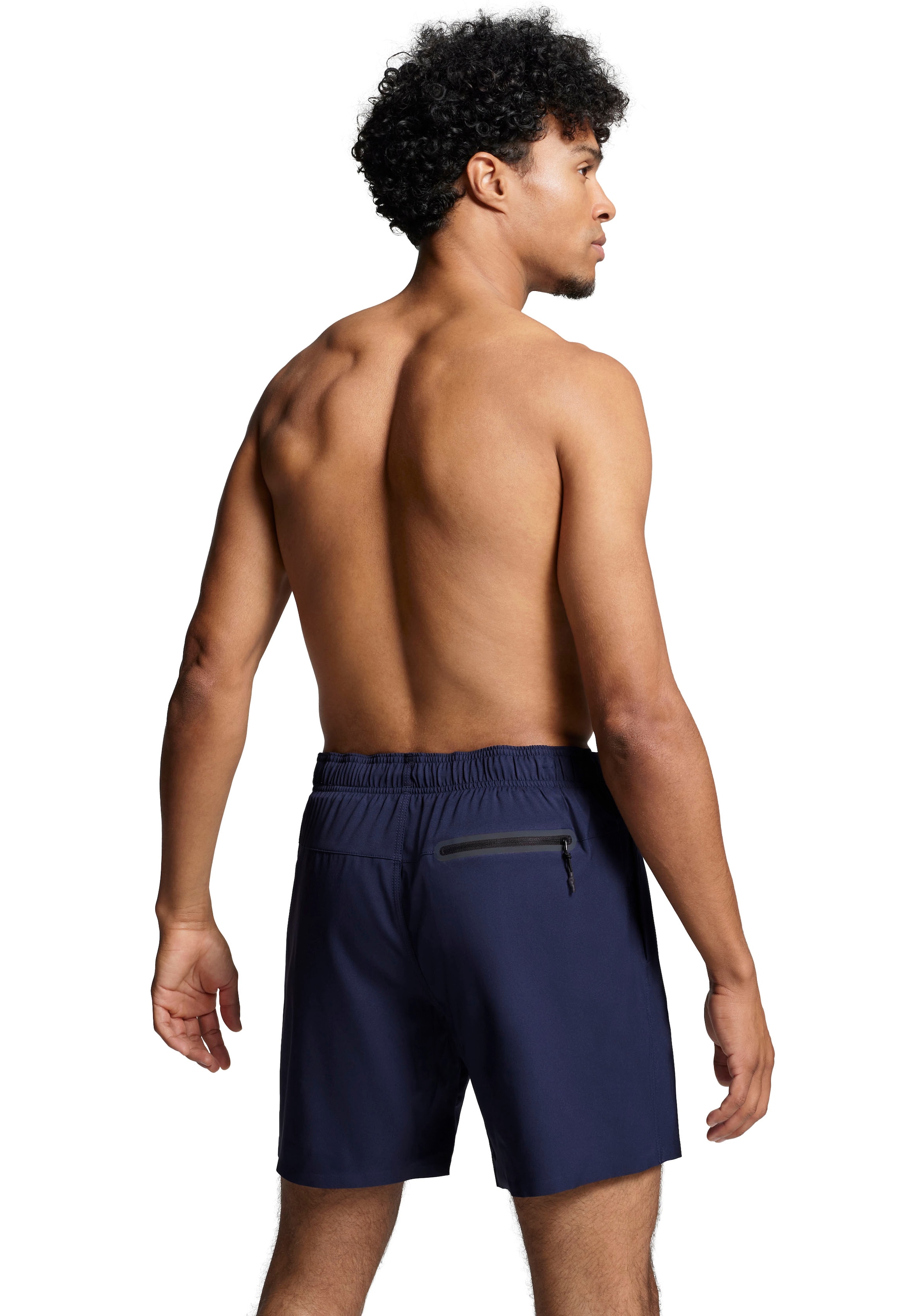 PUMA Badeshorts »PUMA SWIM MEN MID SHORTS 1P« High-Tech Reissverschluss an der Gesässtasche, Seitentaschen