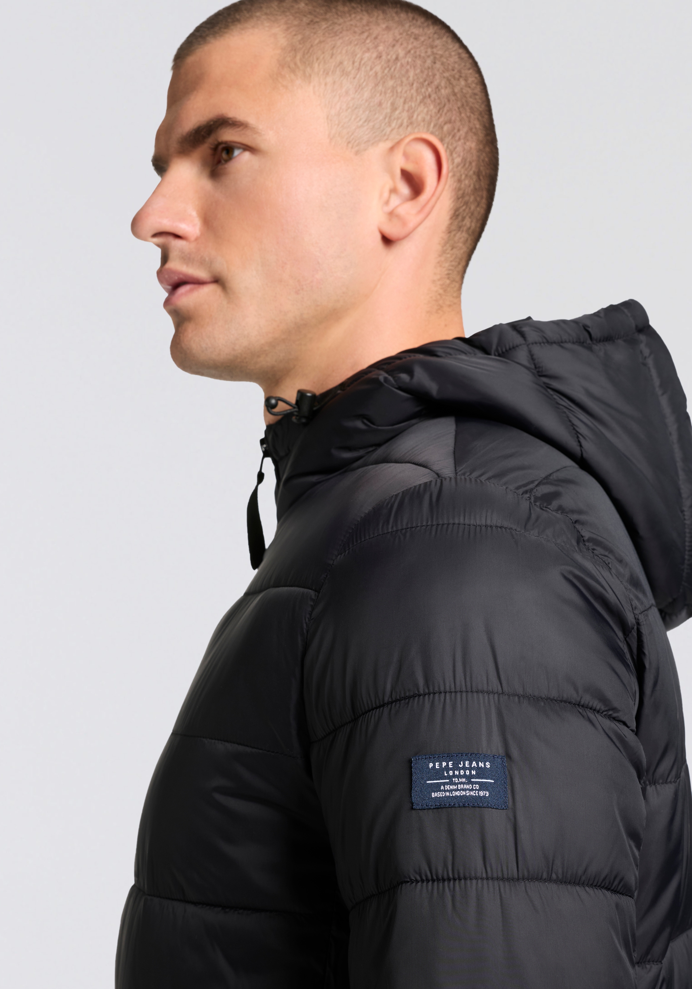 Pepe Jeans Veste matelassée »PUFFER HOOD« mit Kapuze Regular Fit mit Kapuze