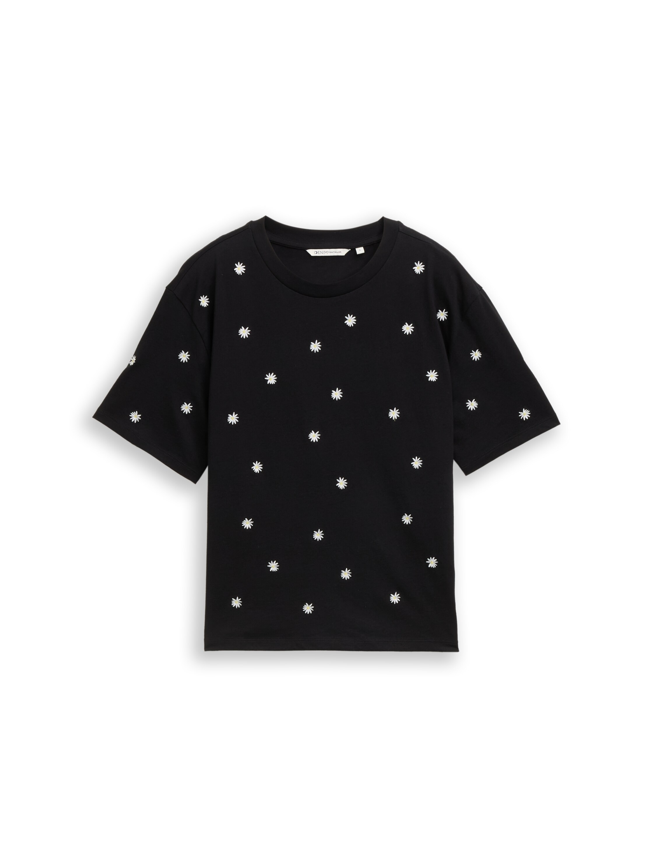 TOM TAILOR Denim T-Shirt mit All-Over Print