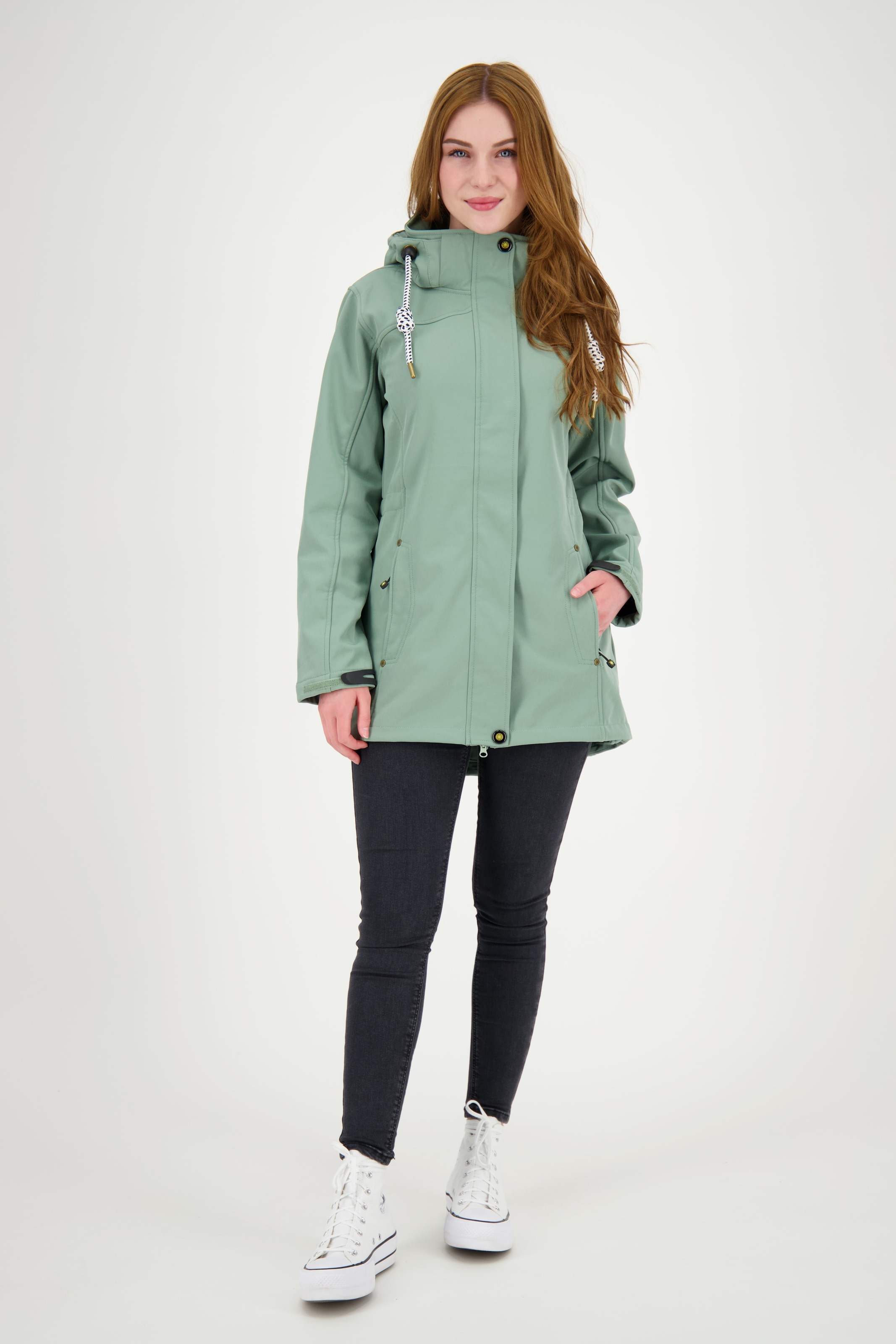 ankerglut Softshellmantel »ANKERGLUTBRISE WMN« auch in Grossen Grössen erhältlich