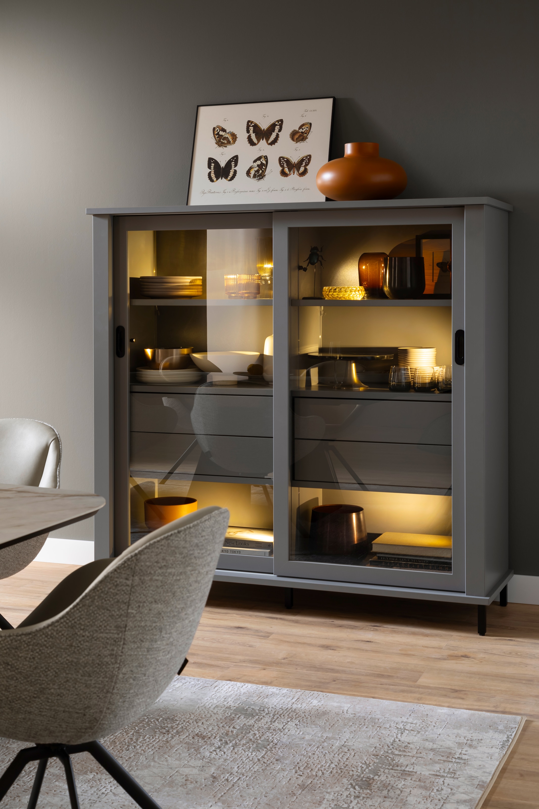 SCHÖNER WOHNEN-Kollektion Tapis »Vision 211« Rectangulaire 7 mm Höhe Viskoseteppich mit Glanz, Wohnzimmer