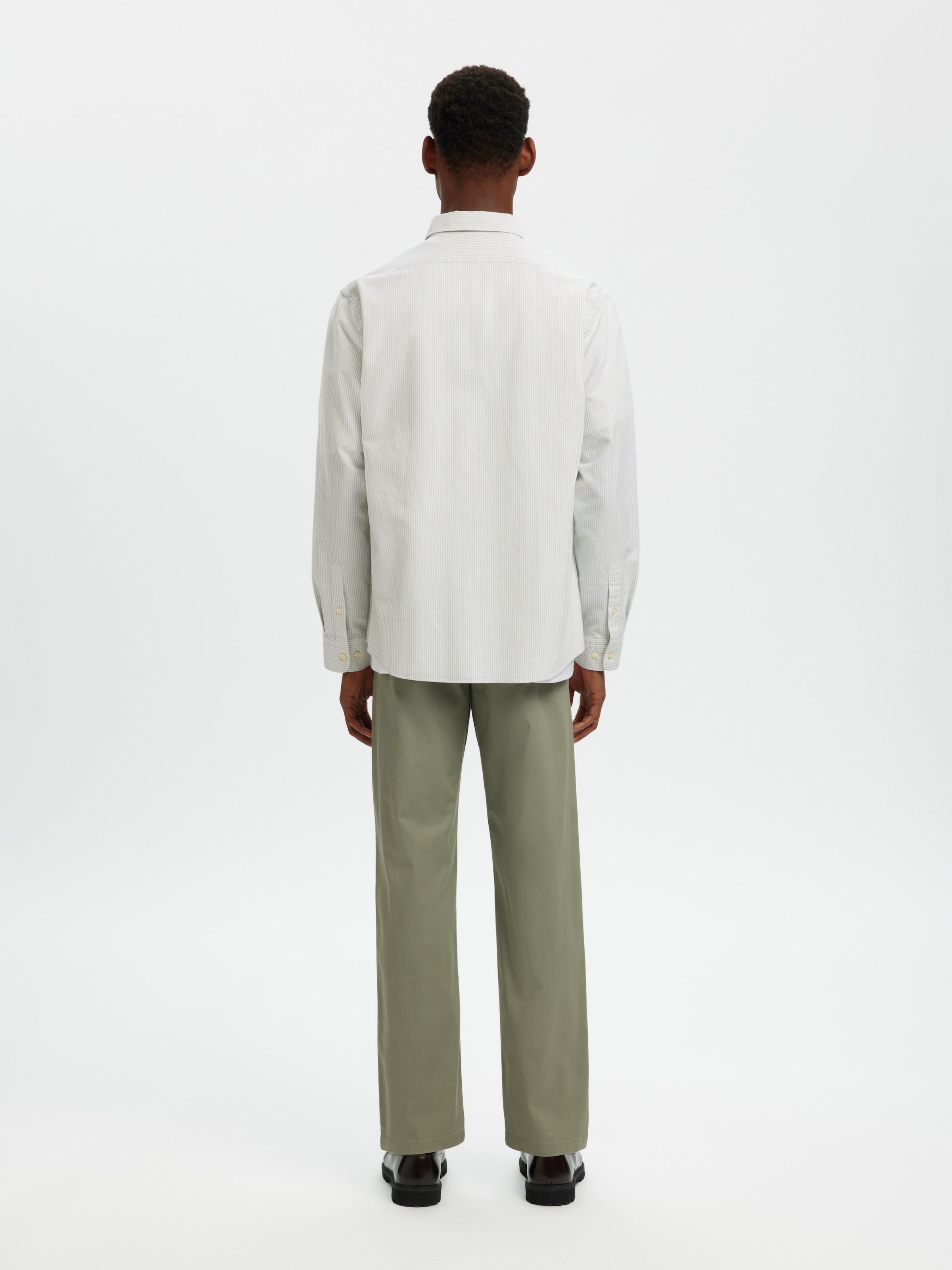 SELECTED Chemise à manches longues »SLHREGRICK-OX SHIRT LS NOOS« Baumwolle, regular fit