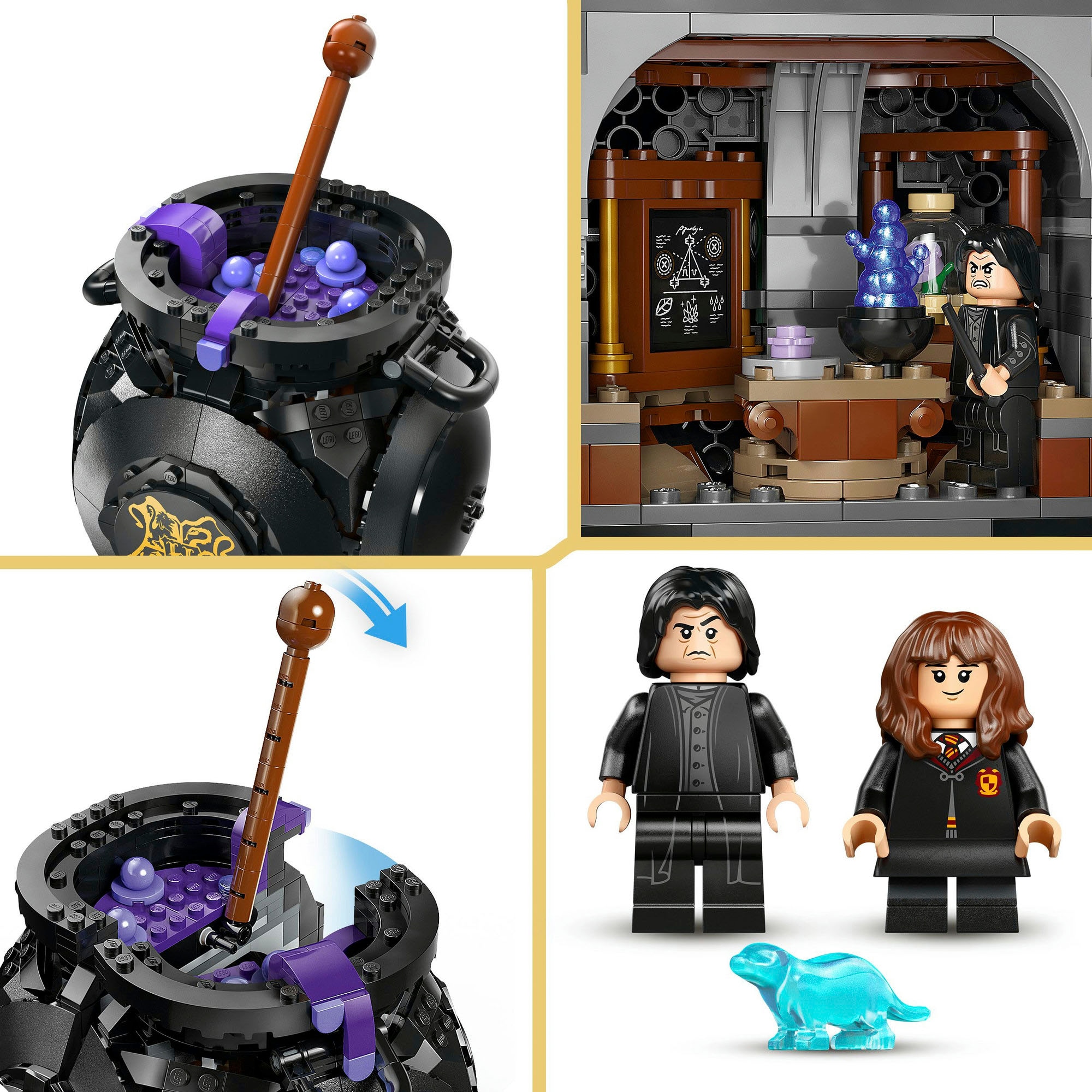 LEGO® Konstruktionsspielsteine »Kessel: Geheimes Klassenzimmer für Zaubertränke (76464)« LEGO Harry Potter; Made in Europe