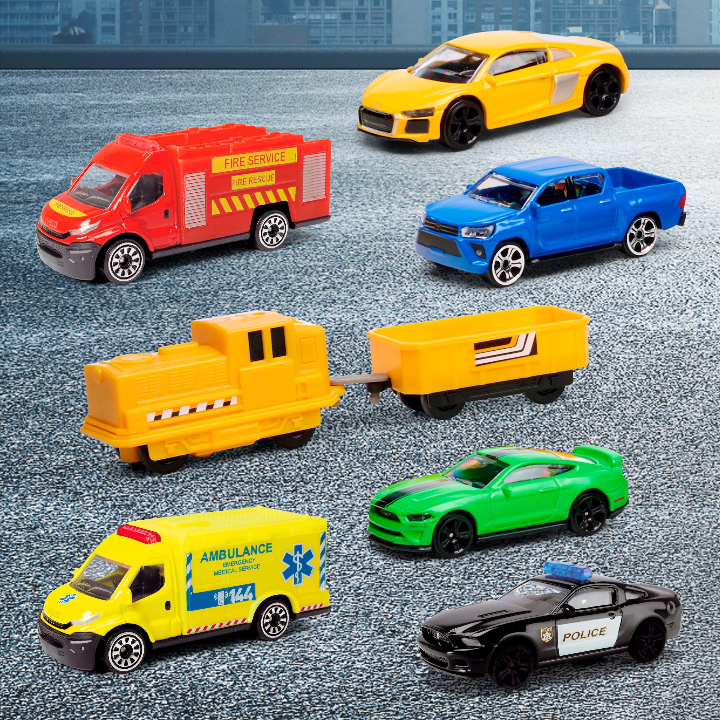 majORETTE Parc de jeux »City Garage« mit Licht und Sound