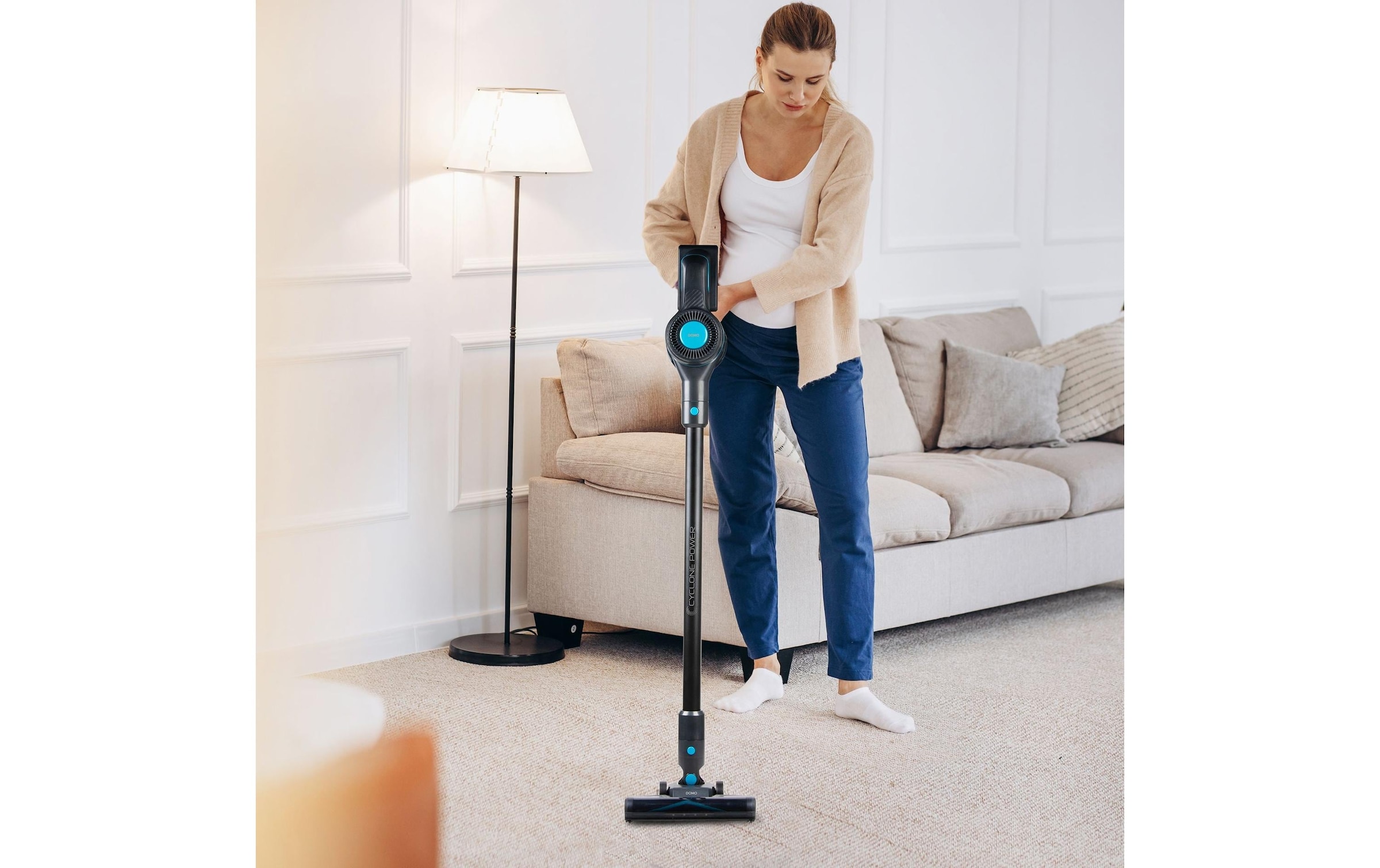 Domo Akku-Hand-und Stielstaubsauger »DO1135SV«