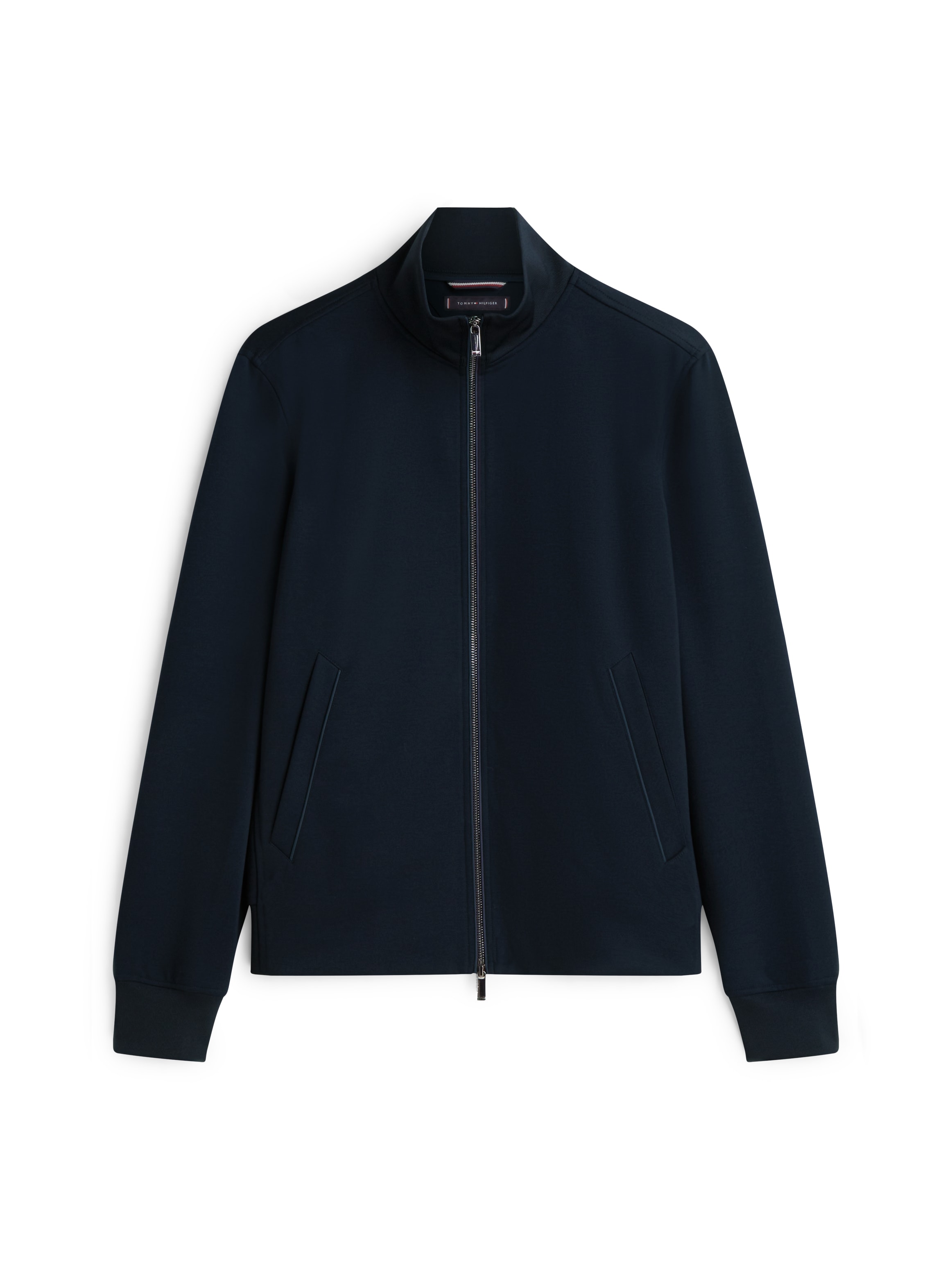 Tommy Hilfiger Strickjacke »PERFORMANCE PUNTO MILANO« normale Passform, 2-Wege-Reissverschluss