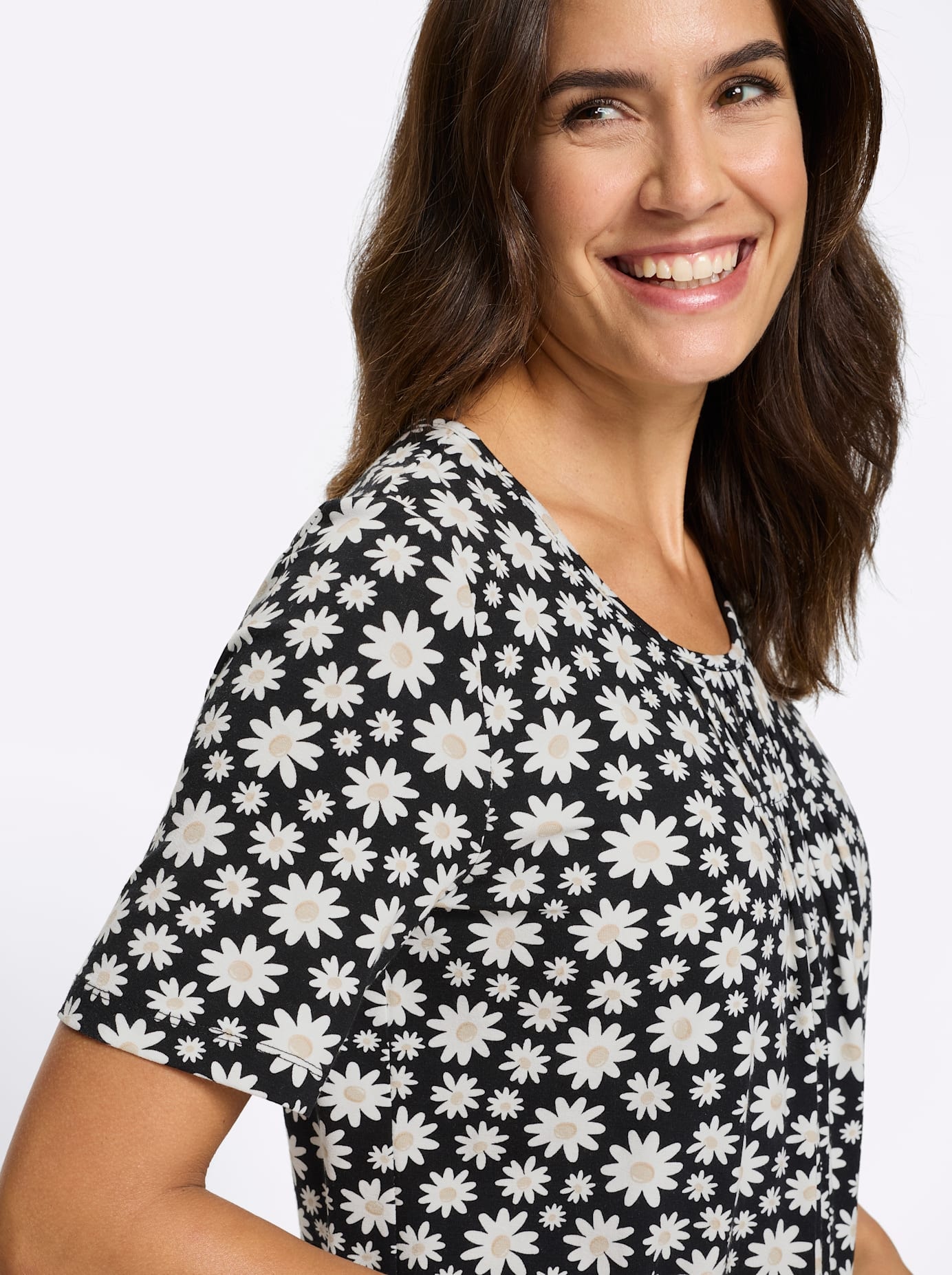   Print-Shirt »Druck-Shirt« 1 tlg.