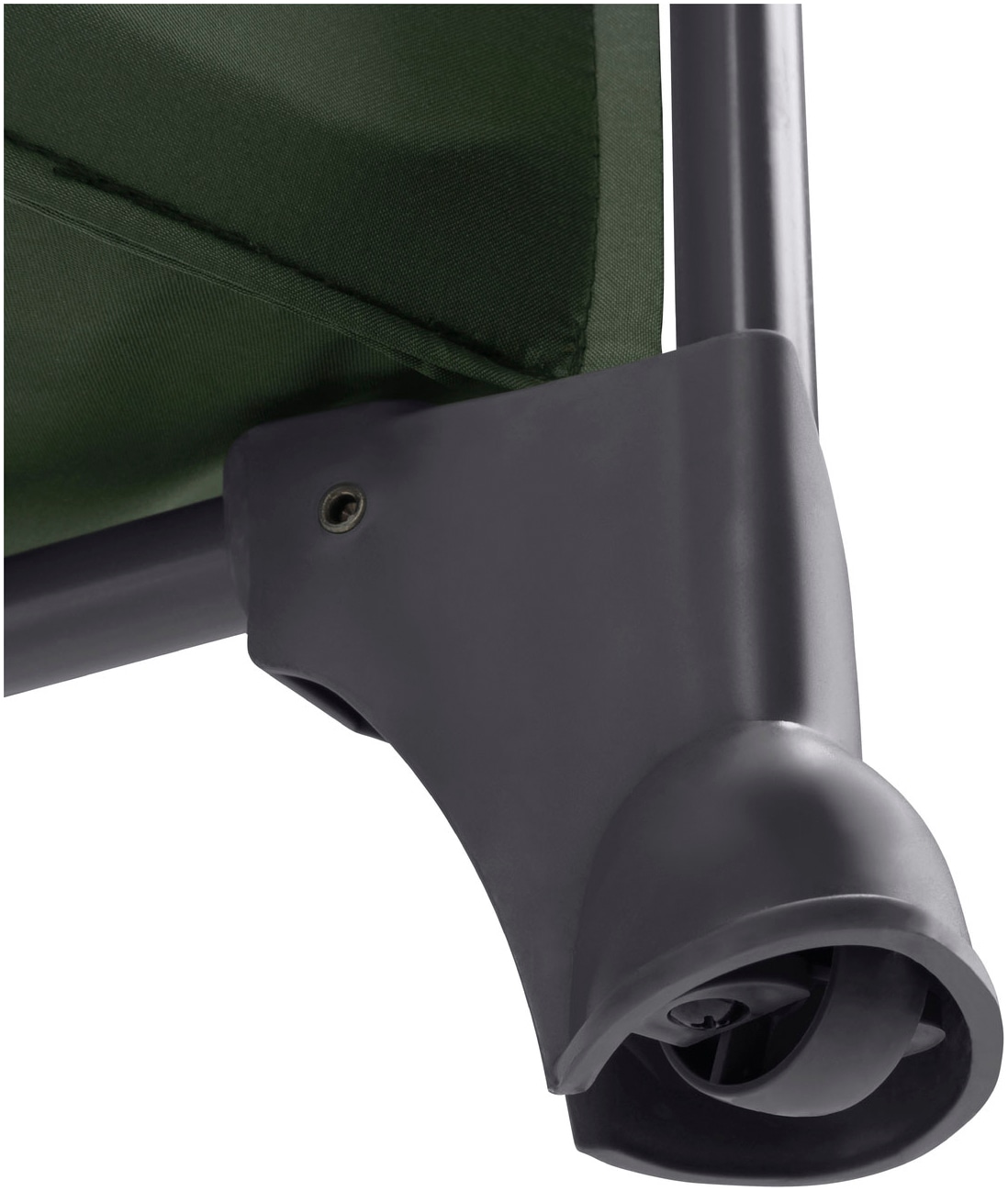 Hauck Baby-Reisebett »Play N Relax Center, darkgreen« inkl. Neugeboreneneinhang, Wickelmulde, Ausstieg, Räder